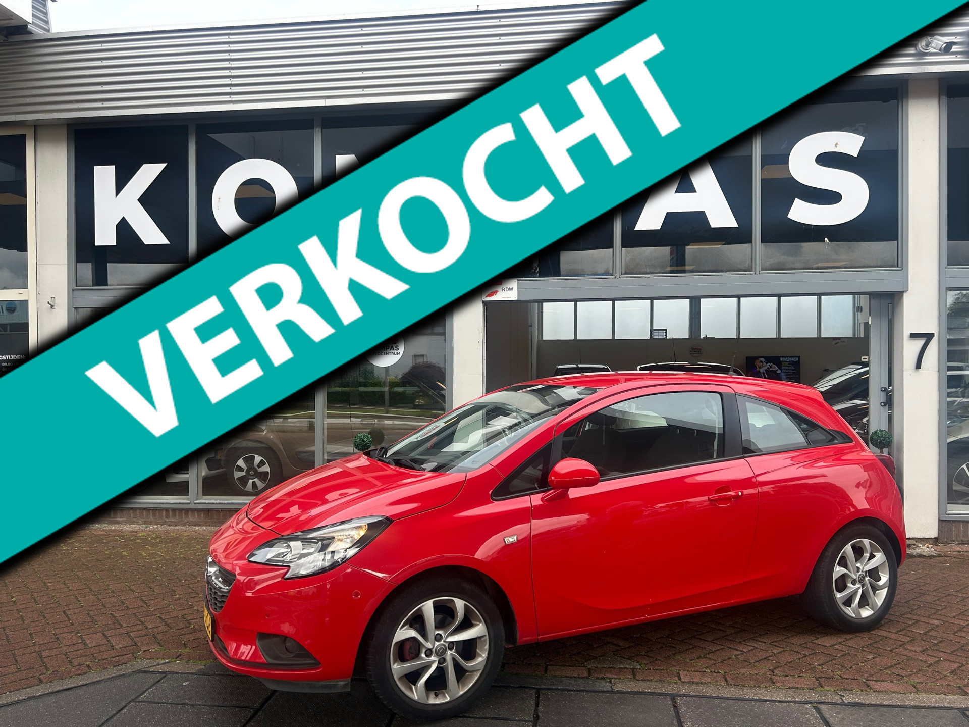 Opel Corsa-e 1.4 |AUT|Park.Ass|A.Camera|PDC|Cruise|AIRCO|NAP|Bluetooth|Vol.Onderhoud|Multif.Stuurwiel|APK2027| 2015 - voorkant