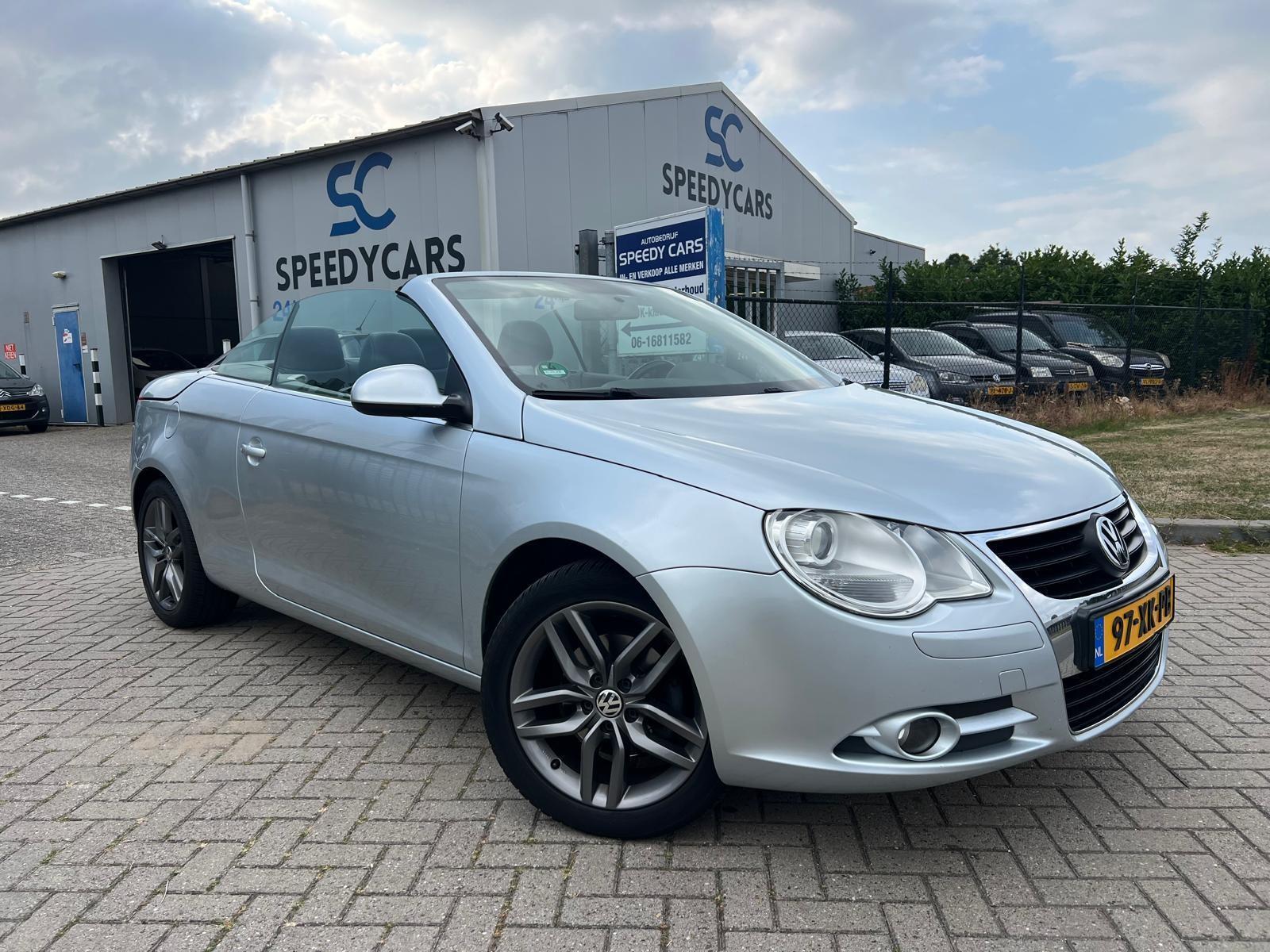 Volkswagen Eos 2.0-16v FSI Cabrio Airco Cruise Leer 2006 - voorkant