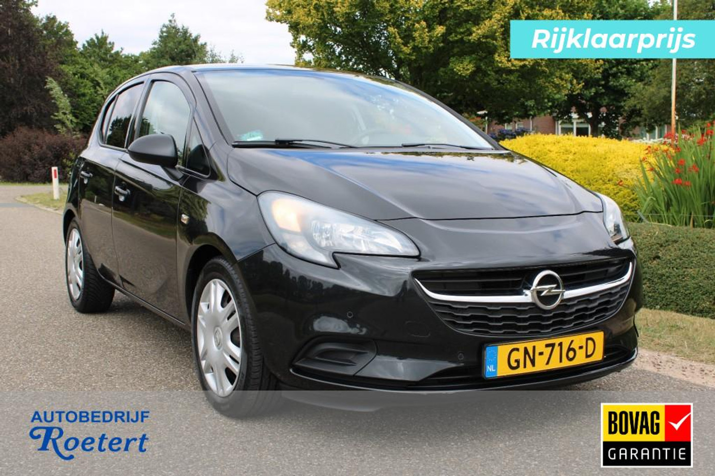 Opel Corsa-e 1.4 90pk Business+ automaat rolstoellift airco/handgas+rem/trekhaak 5-deurs 2015 - voorkant