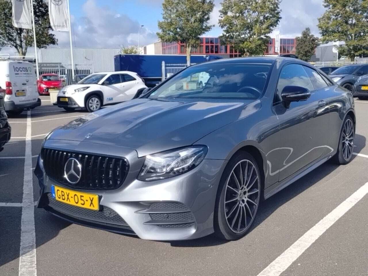 Mercedes-Benz E-klasse Coupé 450 4M. AMG L. 2022 - voorkant