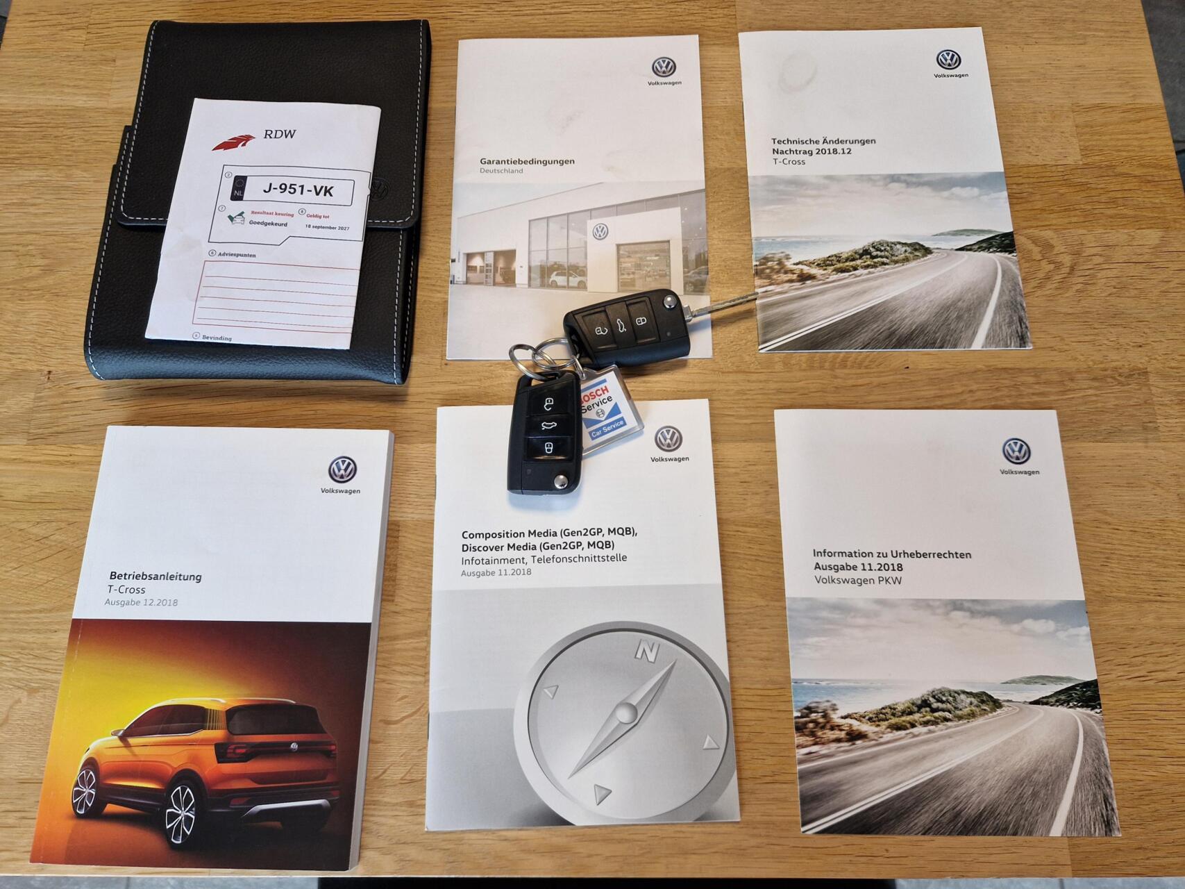 Foto van Volkswagen T-cross