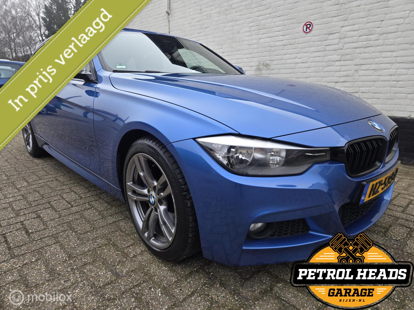 BMW 316i 316i High Ex. AUT| M sport |ESTORIL BLAUW 2013 - voorkant