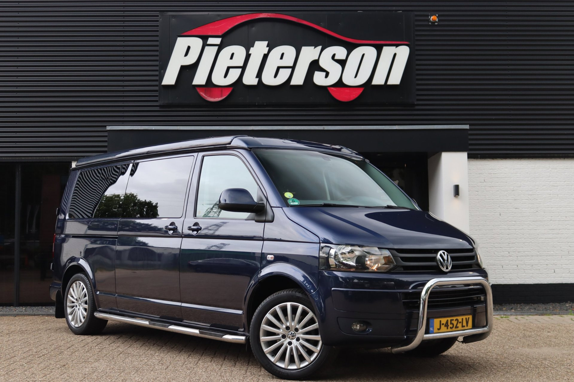 Volkswagen Transporter CAMPER HEFDAK TREKHAAK ORIGINEEL NL 2014 - voorkant