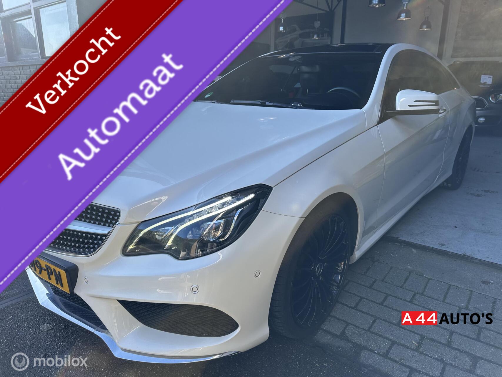 Mercedes-Benz E 400 400 Edition Sport*ZEER NETTE STAAT* 2014 - voorkant