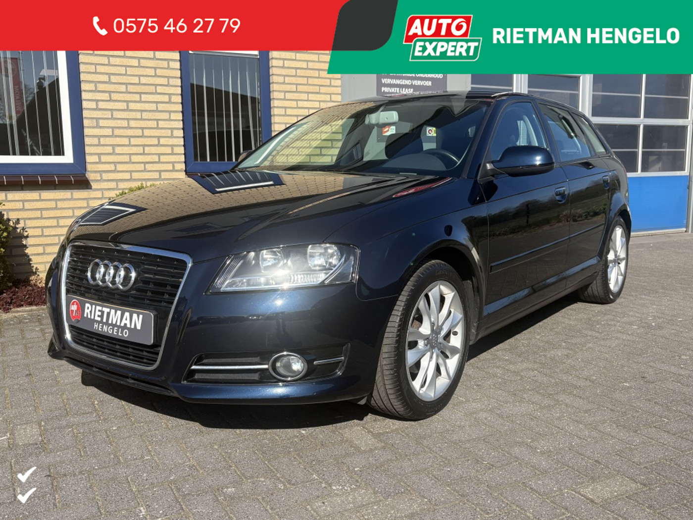 Audi Audi A3 1.2 TFSI Amb. PL.S. TREKHAAK-AIRCO-KETTING 2011 - voorkant