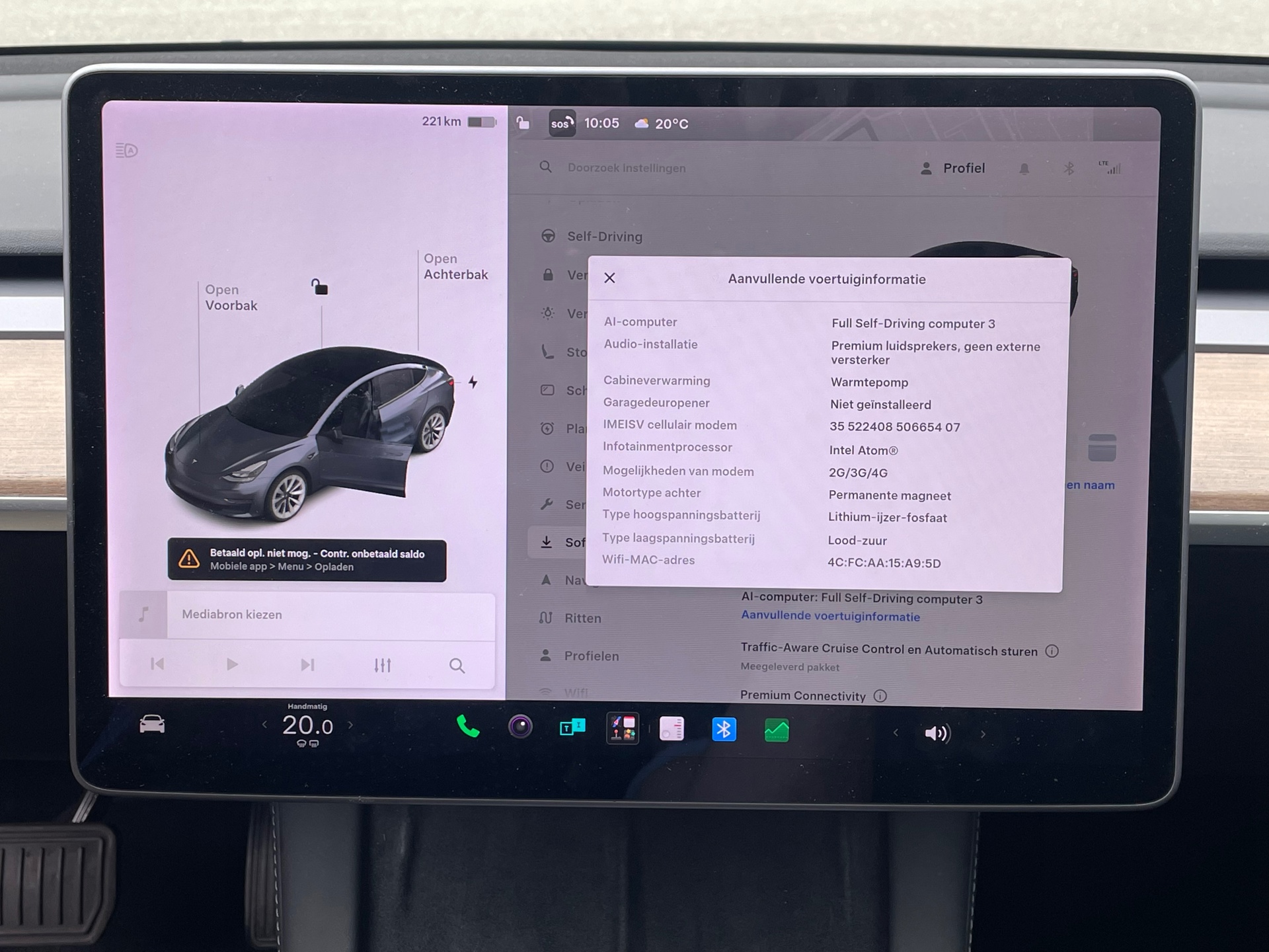 Foto van Tesla Model 3