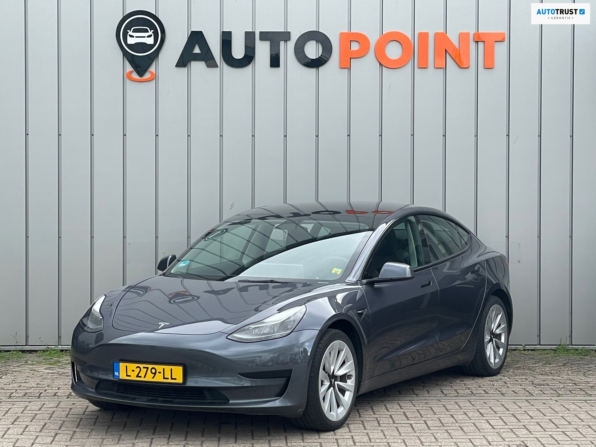 Tesla Model 3 FACELIFT 2021 RWD Plus 60 kWh SOH90% WARMTEPOMP 1E EIG ORG NL DEALEROND|AUTOPILOT|LEER|ELEK.ACHTERKLEP| 2021 - voorkant