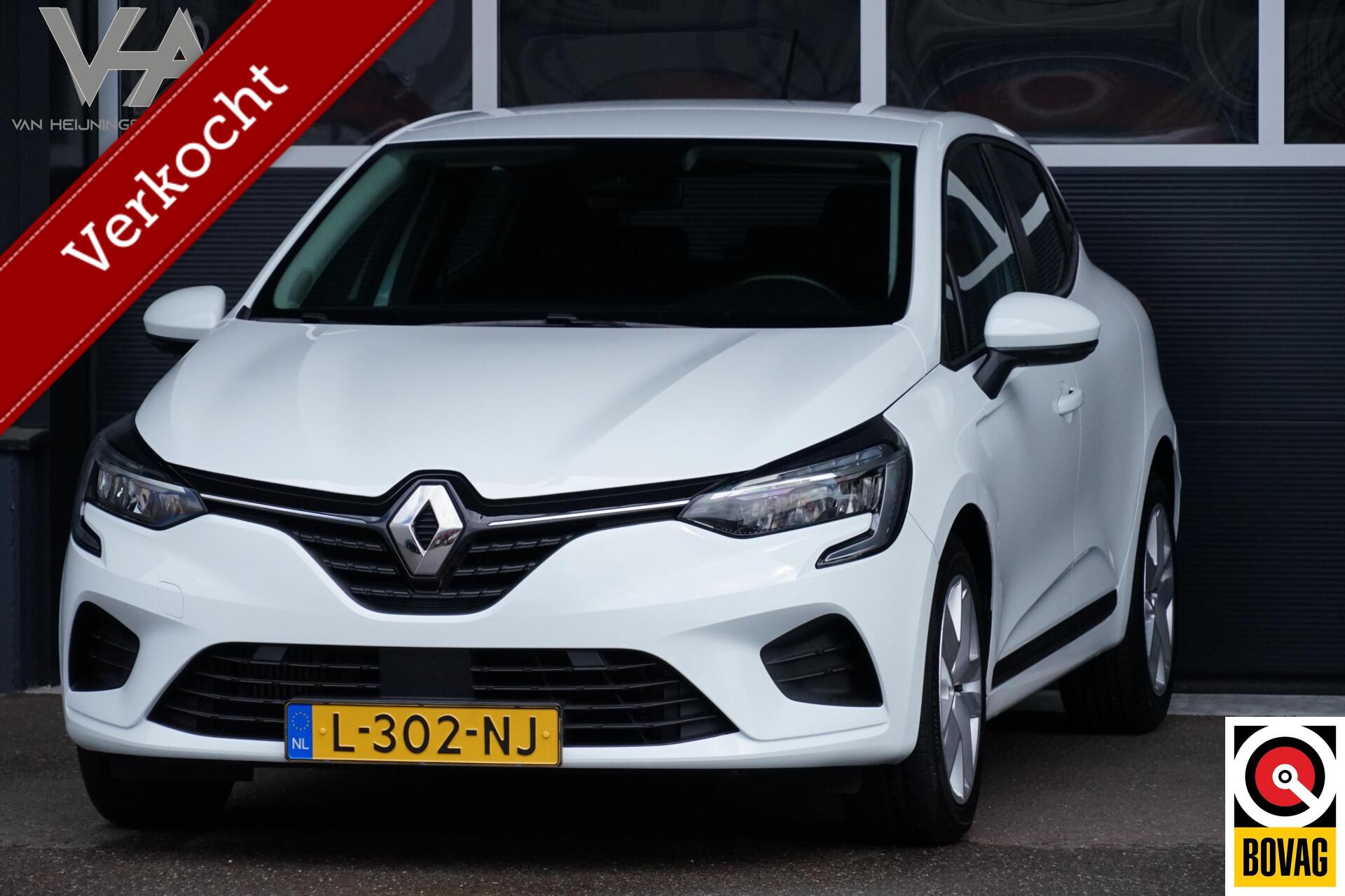 Renault Clio 1.0 TCe Zen, NL, CarPlay, LED, cruise, DAB 2021 - voorkant