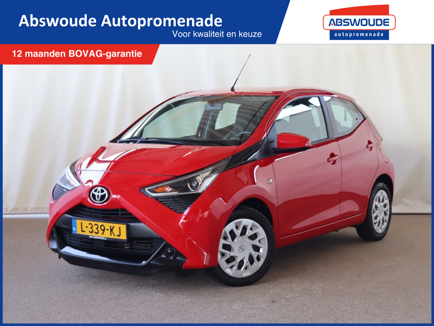 Toyota Toyota Aygo 1.0 VVT-i x-play Automaat | Camera | Apple Carplay & Android Aut 2021 - voorkant