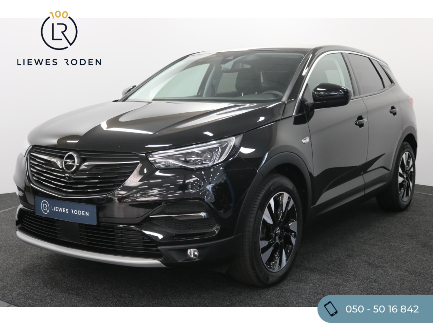 Opel Grandland X 1.2 Turbo Bus. Elegance ( + Trekhaak) 2021 - voorkant