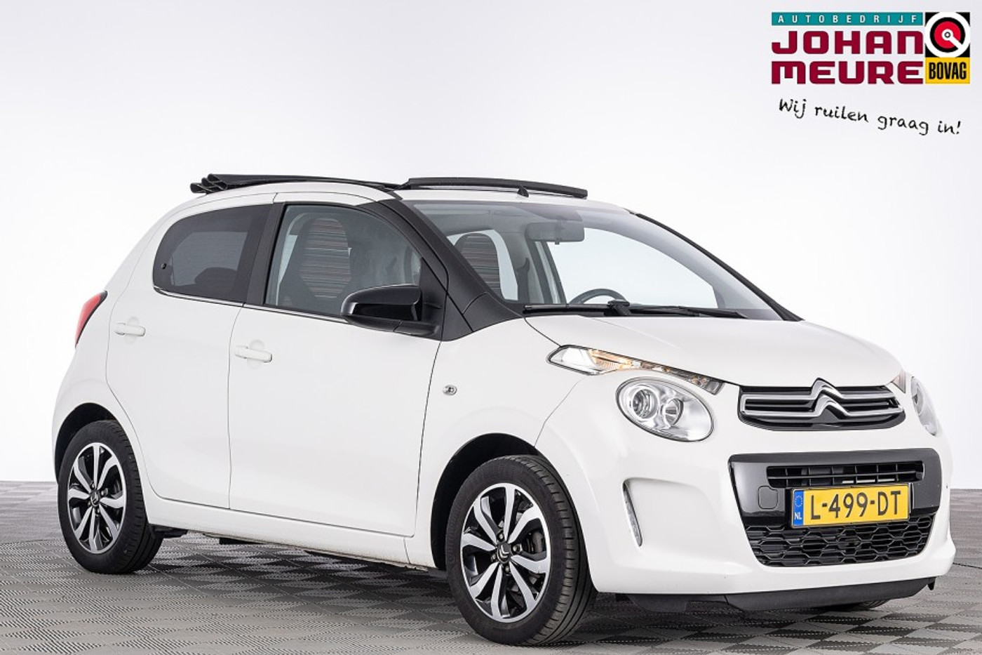 Citroen C1 1.0 VTi Airscape Shine 5drs  ✅ 1e Eigenaar . 2021 - voorkant