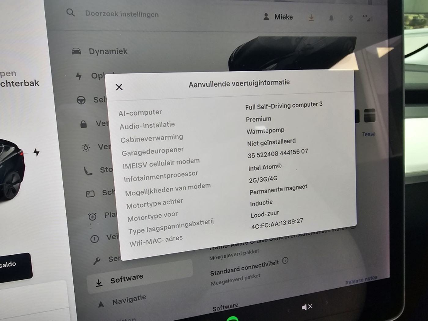 Foto van Tesla Model 3