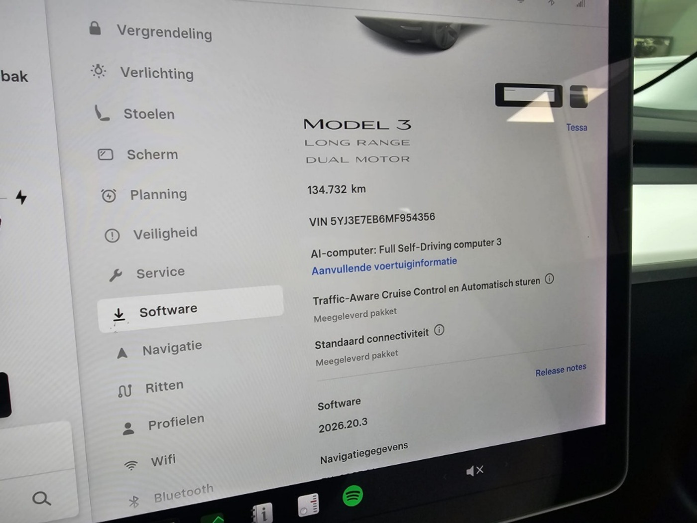 Foto van Tesla Model 3