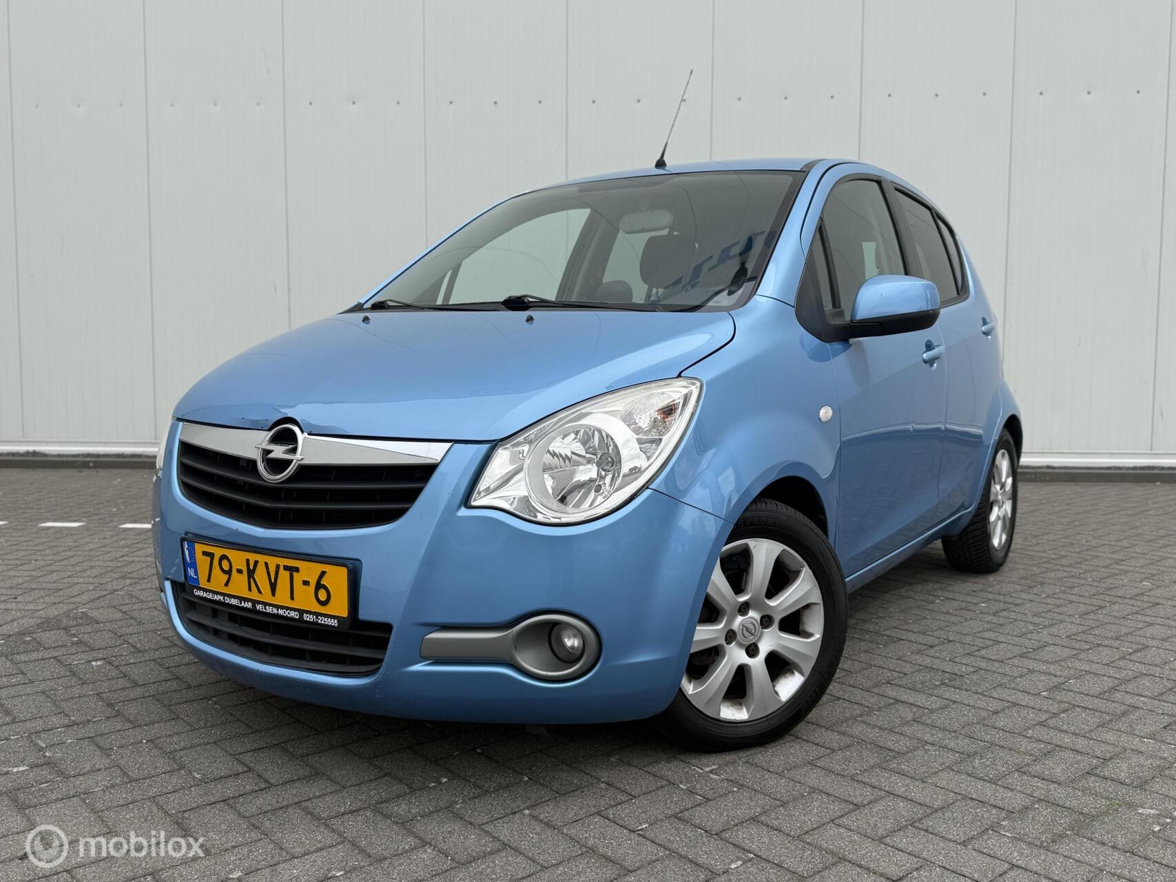 Opel Agila 1.2 Edition Airco Trekhaak 5 Deurs LM Velgen NAP 2010 - voorkant