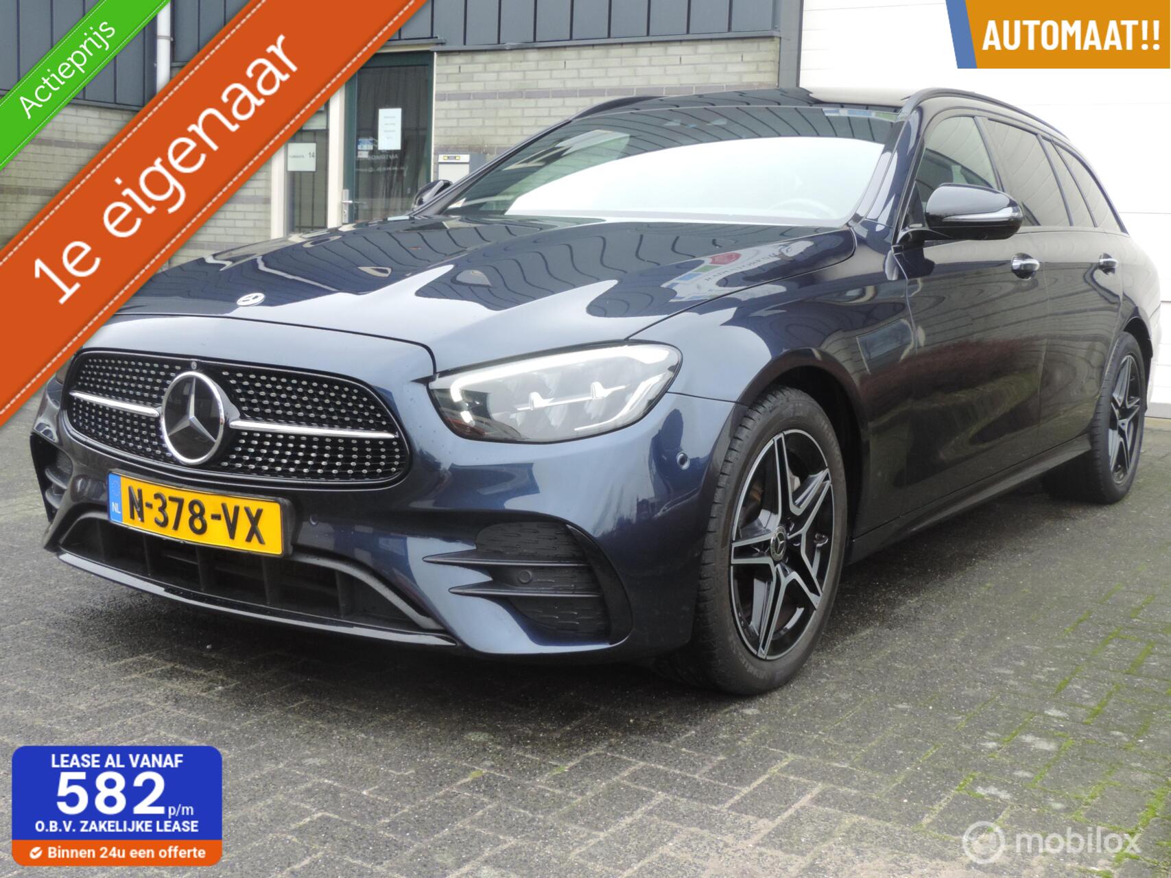 Mercedes-Benz E 300 E 300 e AMG Line, MET ALLE OPTIES!! 2022 - voorkant