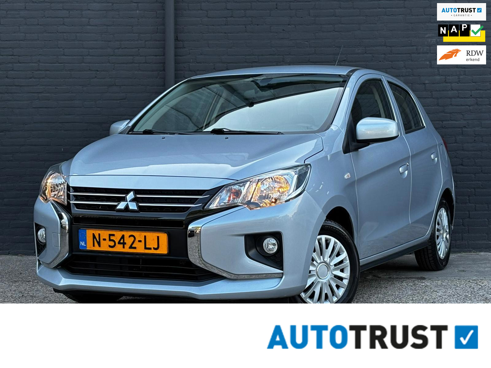 Mitsubishi Mitsubishi Space Star 1.2 Cool+ CRUISE | NWE APK 2021 - voorkant
