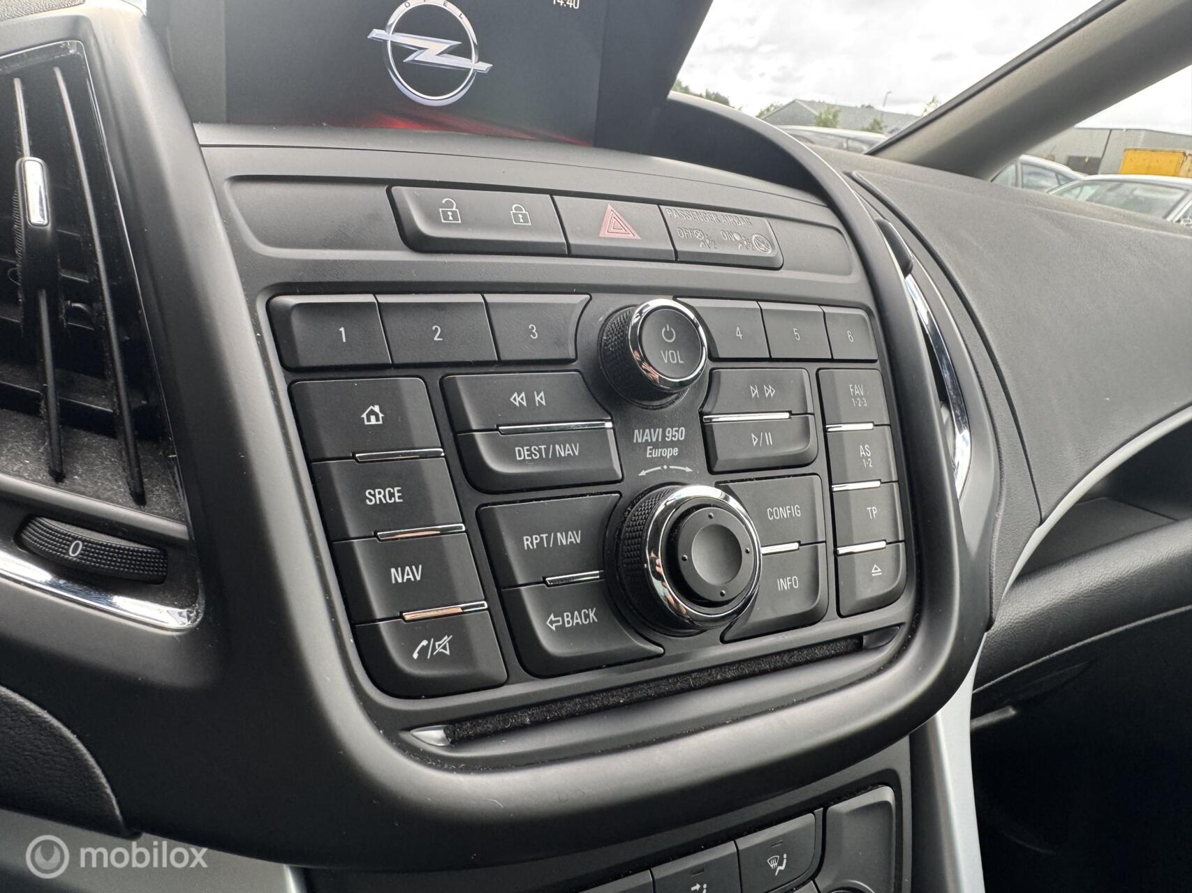 Foto van Opel Zafira Tourer