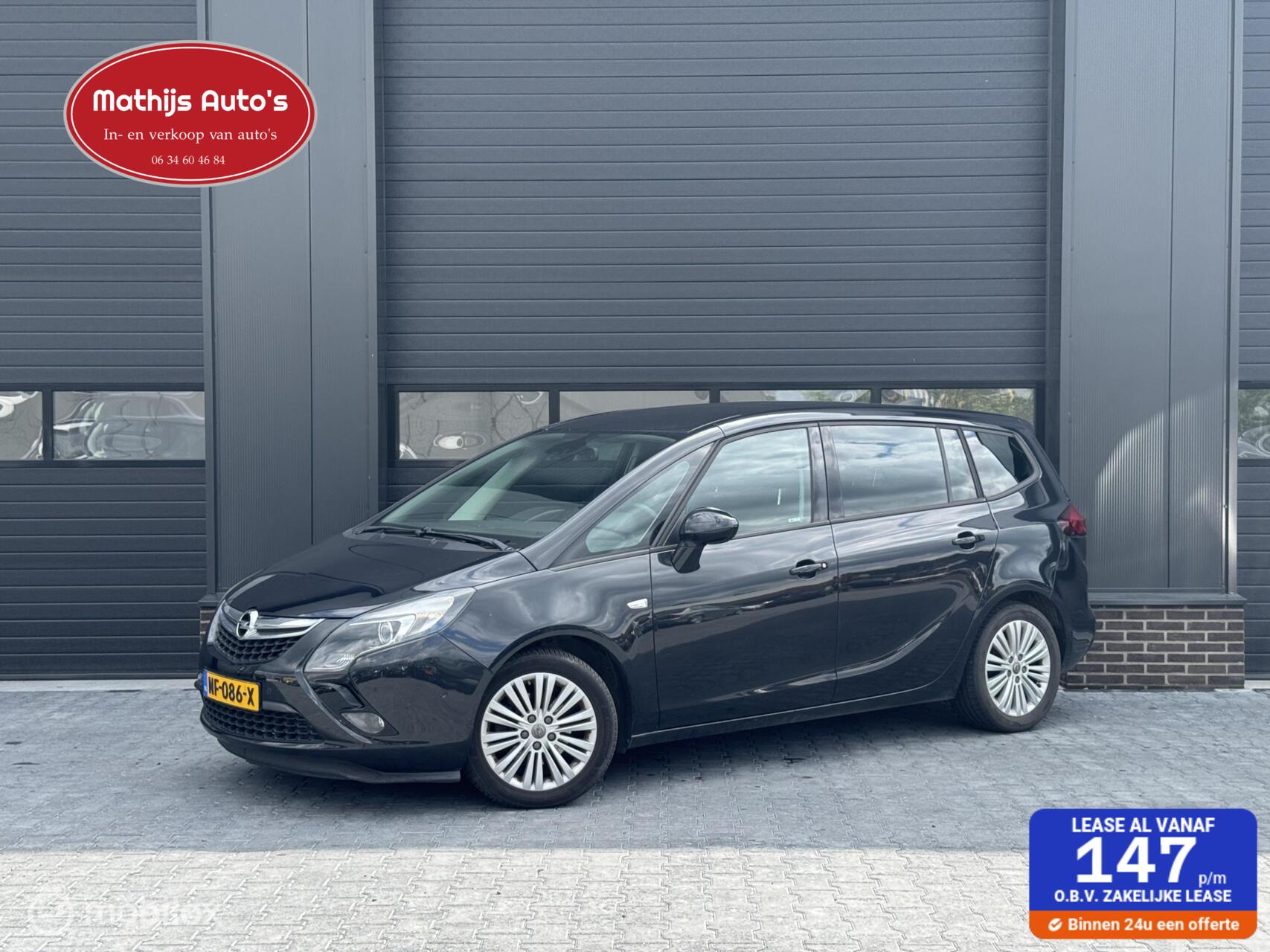 Opel Zafira Tourer 1.4 Innovation 7 persoons Nette staat! Goed onderhouden! 2016 - voorkant