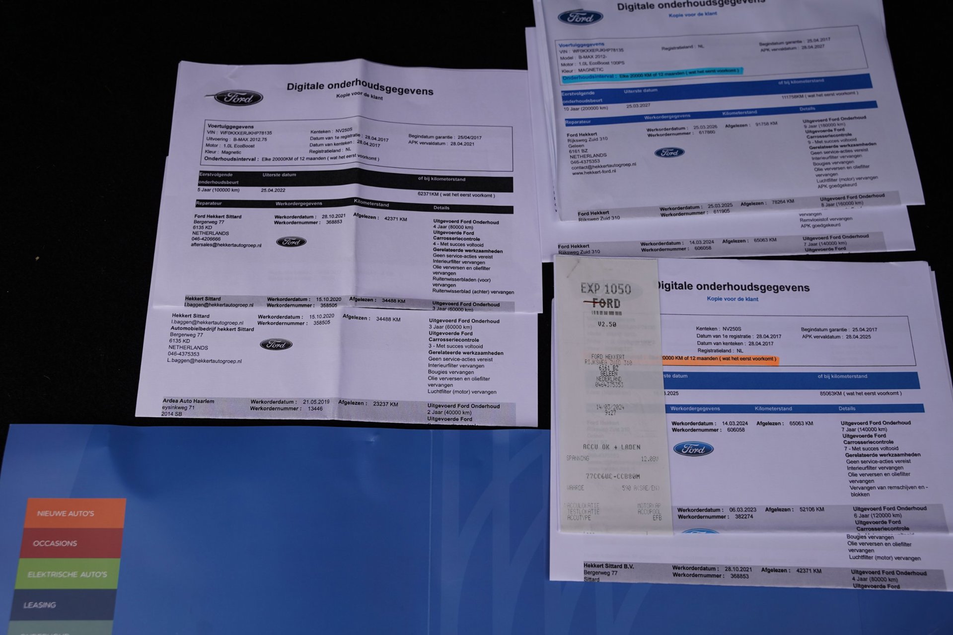 Foto van Ford B-max