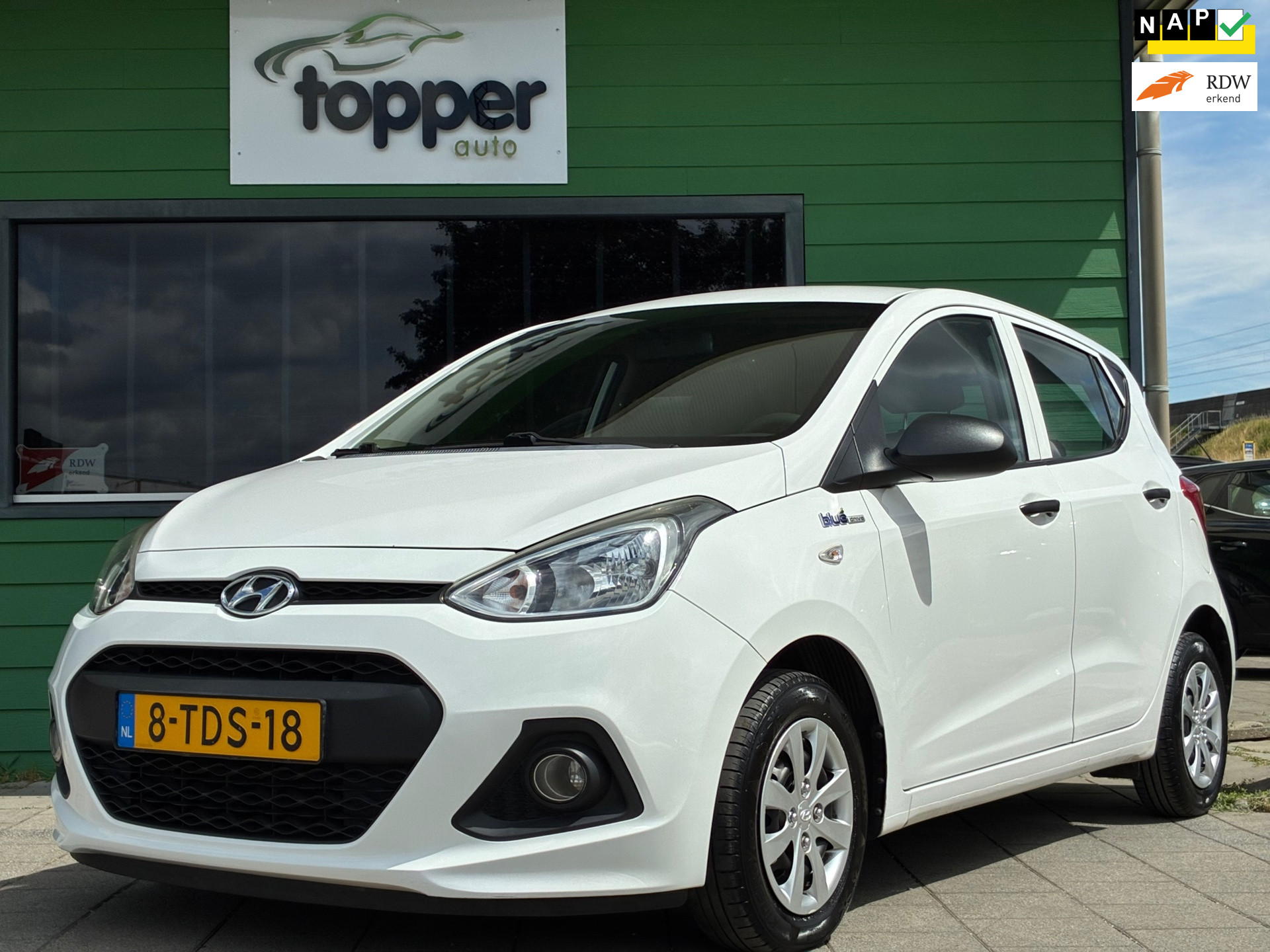 Hyundai I10 1.0i i-Motion|2e Eigenaar|Auto Airco|Nieuwe APK|NAP| 2014 - voorkant