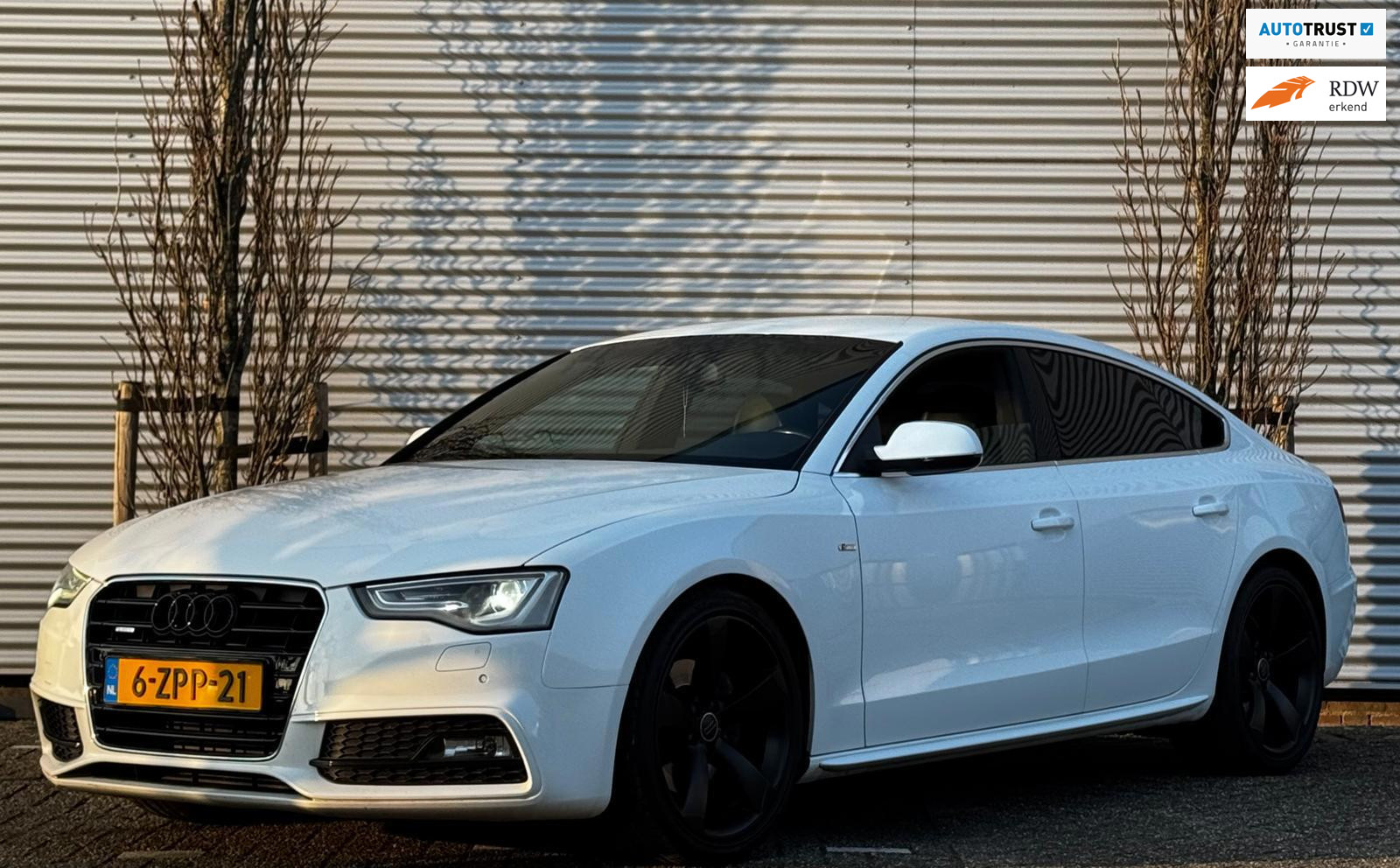 Audi A5 Sportback 2.0 TFSI Quat. S.Line Automaat / NAVI / 225PK 2014 - voorkant