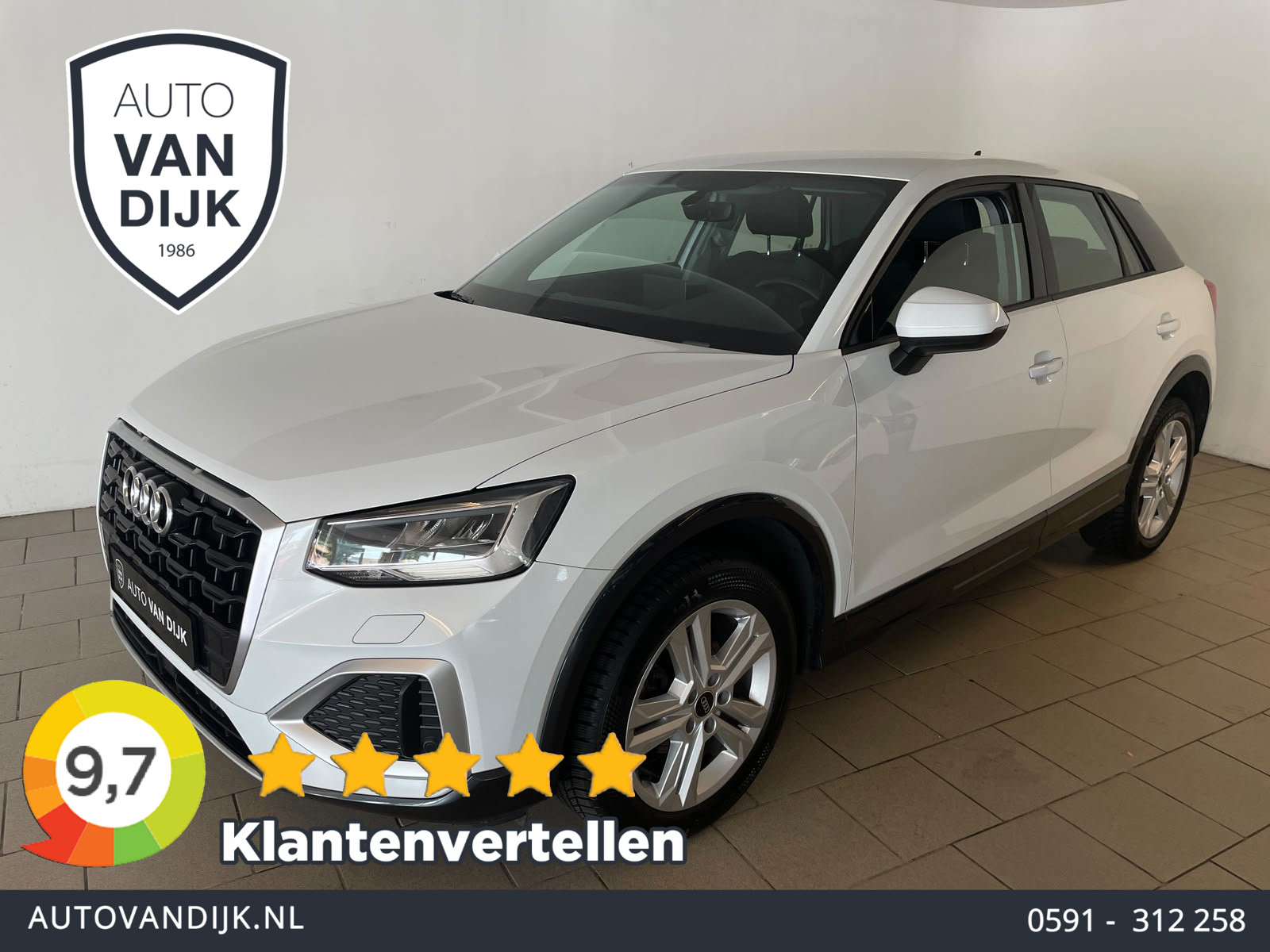 Audi Q2 30 TFSI Advanced edition 2022 - voorkant