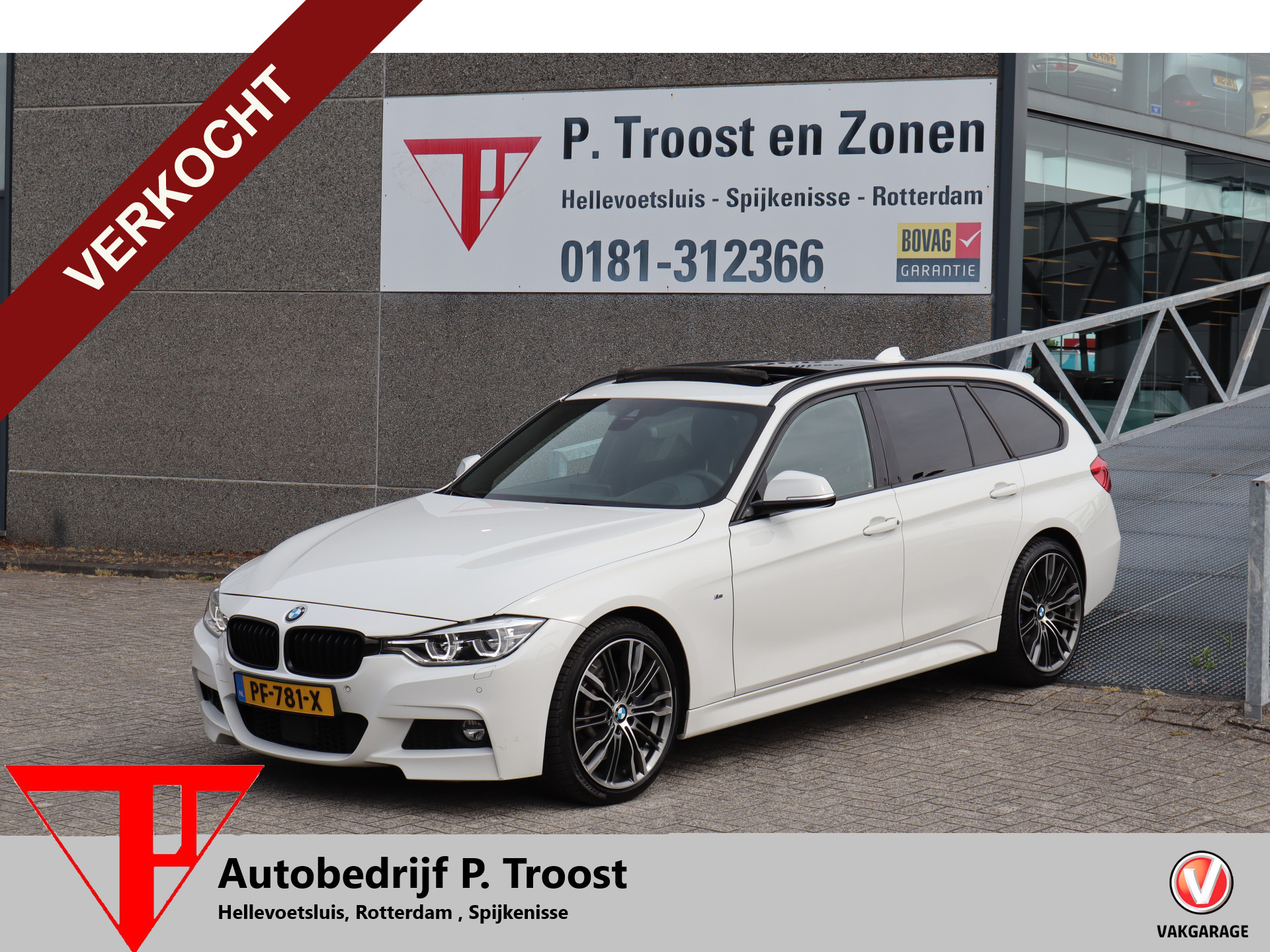 BMW 340i xDrive 340i xDrive Centennial High Executive Panoramadak! Achteruitrijcamera/Head-up display/Elektrische stoelen met geheugen/Stoelverwarming/Stuurverwarming/LED verlichting/Elektrische kofferbak/Lichtmetalen velgen/Climate control/Cruise control/Parkeersensoren 2016 - voorkant