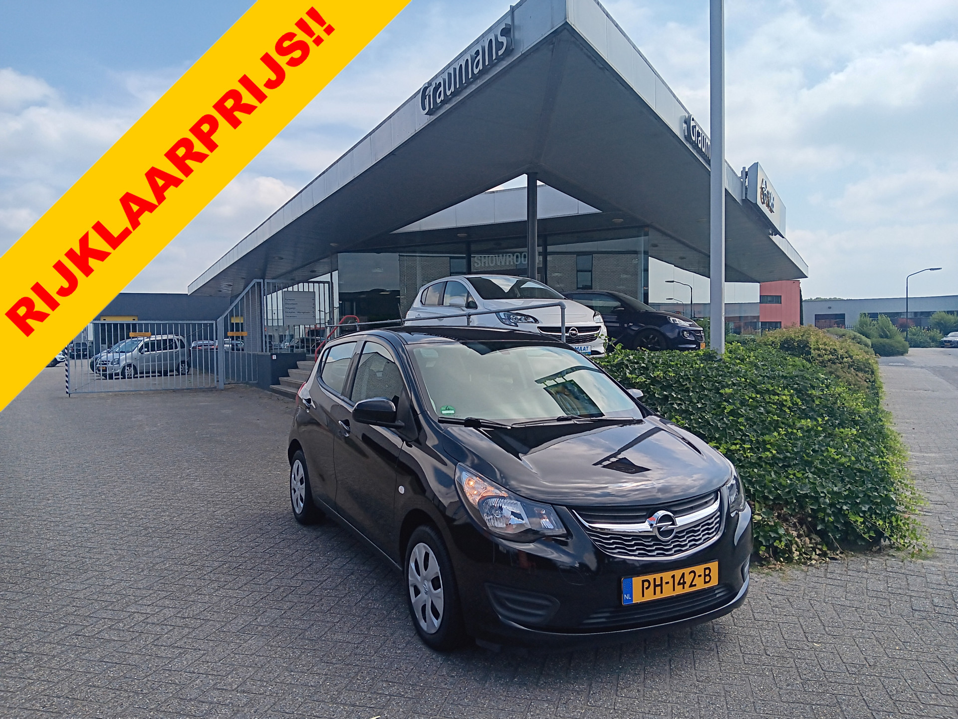 Opel Karl / Viva 1.0 ecoFLEX Edition AIRCO, PDC ACHTER, ALL-SEASON, CRUISE CONTROL incl. 12 MND BOVAGGARANTIE 2017 - voorkant