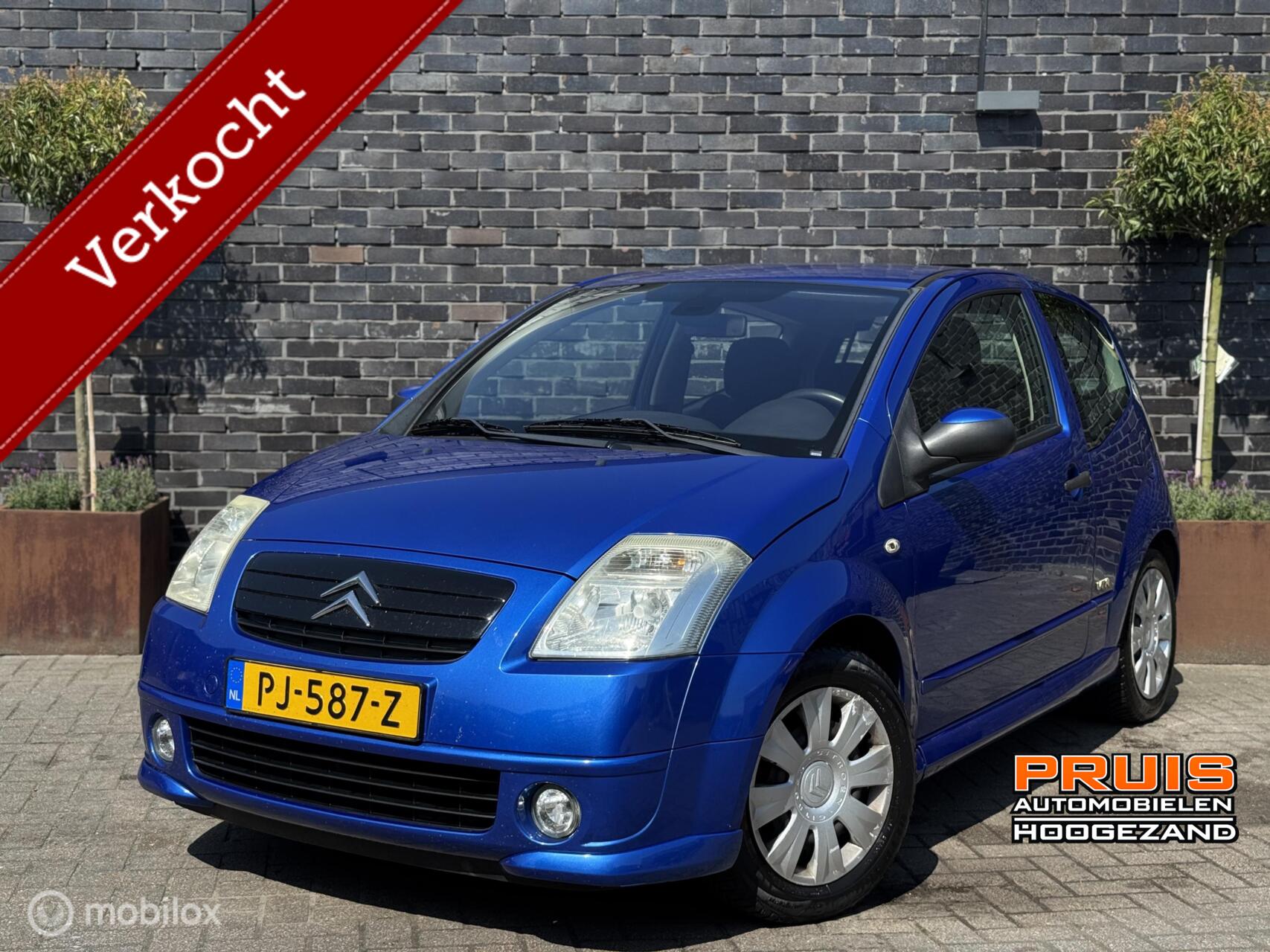 Citroen C2 1.4i VTR -AIRCO- Apk (07-2026) *INRUIL MOGELIJK* 2007 - voorkant
