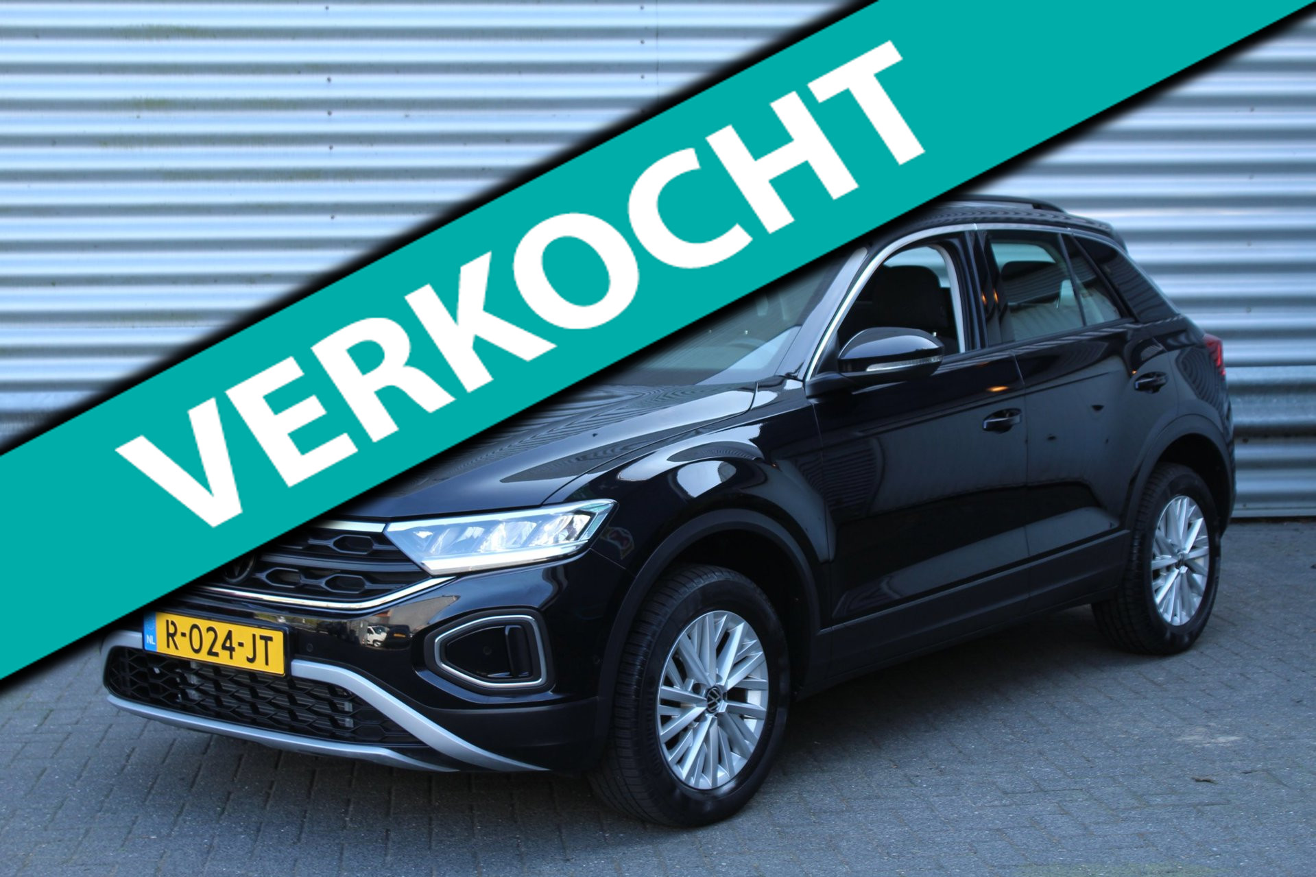 Volkswagen T-roc 1.5 TSI 150pk Life DSG7 NL-Auto NAP 2022 - voorkant