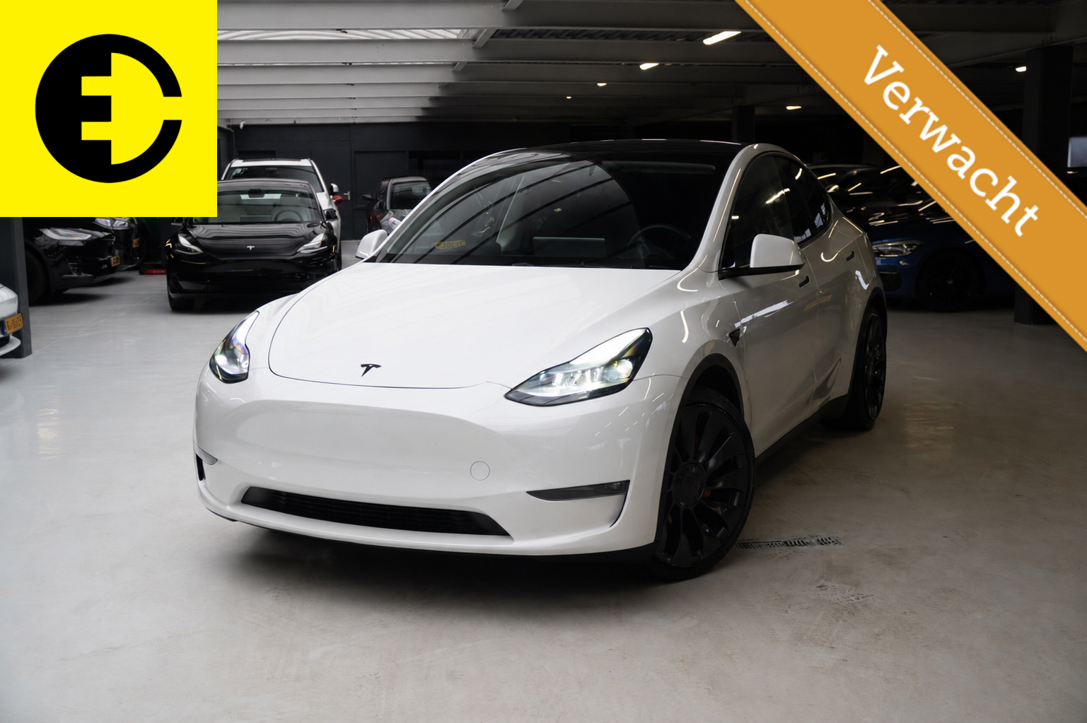 Tesla Model Y Performance AWD 75 kWh | SOH 94,2% | Stoelverwarming | Warmtepomp 2022 - voorkant