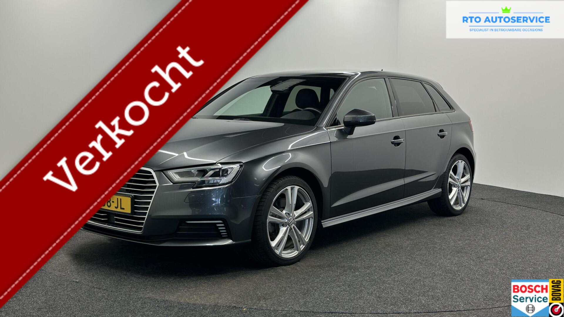 Audi A3 40 E-tron 40 e-tron Advance Sport NAVI VIRTUAL TREKHAAK. 2020 - voorkant