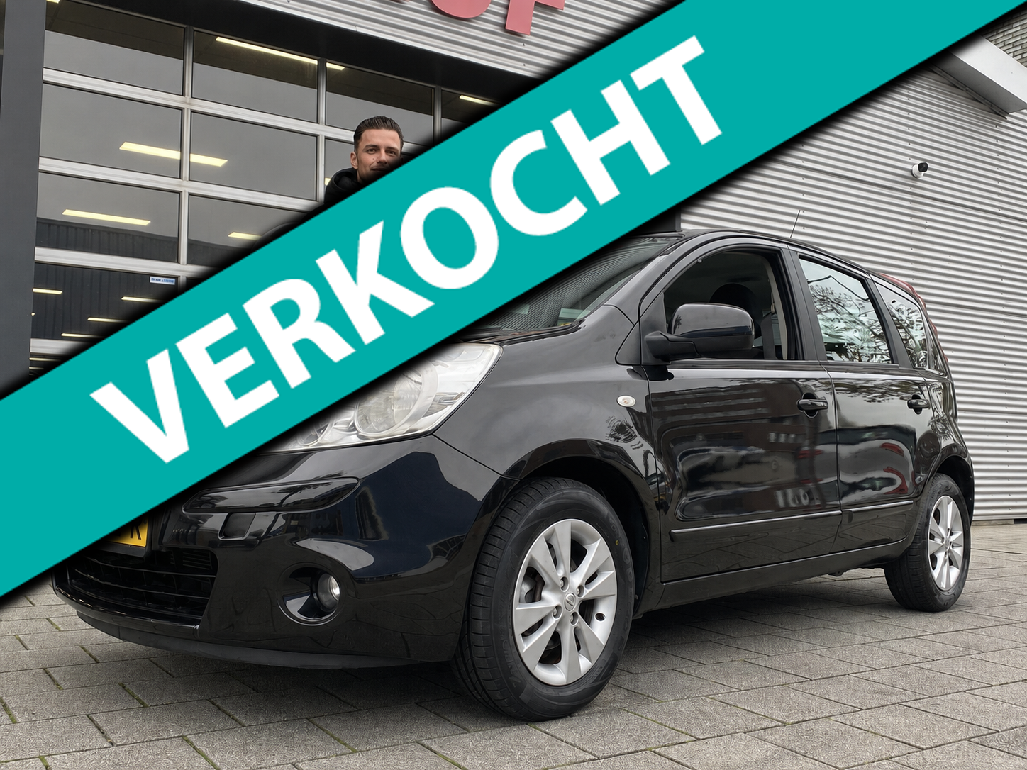 Nissan Nissan Note 1.4 Acenta 5Drs - Navigatie I Airco I Sport velgen I PDC I Comfort pakket I Dealer onderhouden 2010 - voorkant