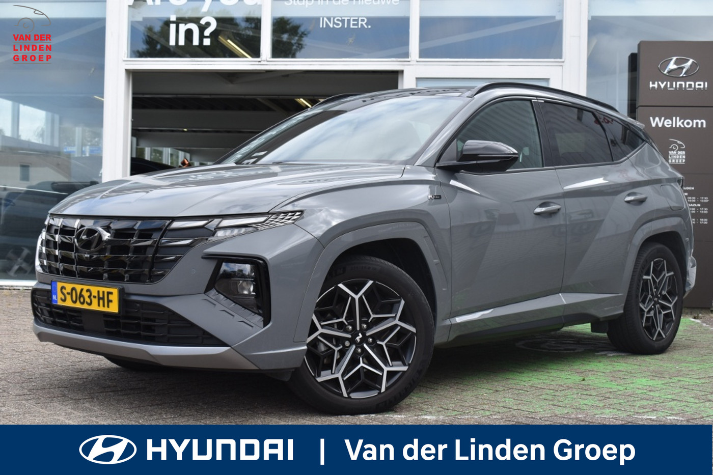 Hyundai Tucson 1.6 T-GDI PHEV N-Line Sky Panodak/360view/Navi/"Rijklaar! 2023 - voorkant