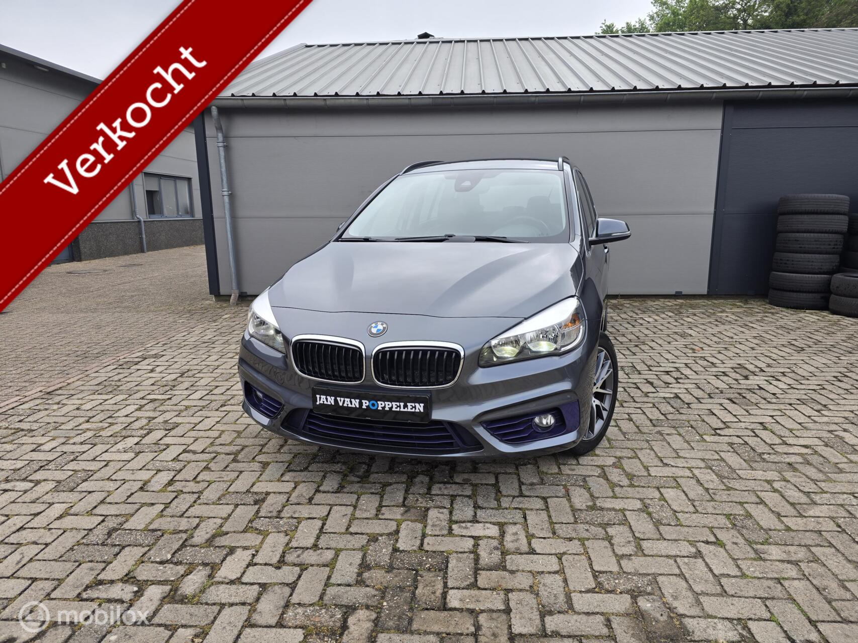 BMW 218i Gran Tourer 218i M Sport RIJKLAAR PRIJS 2015 - voorkant