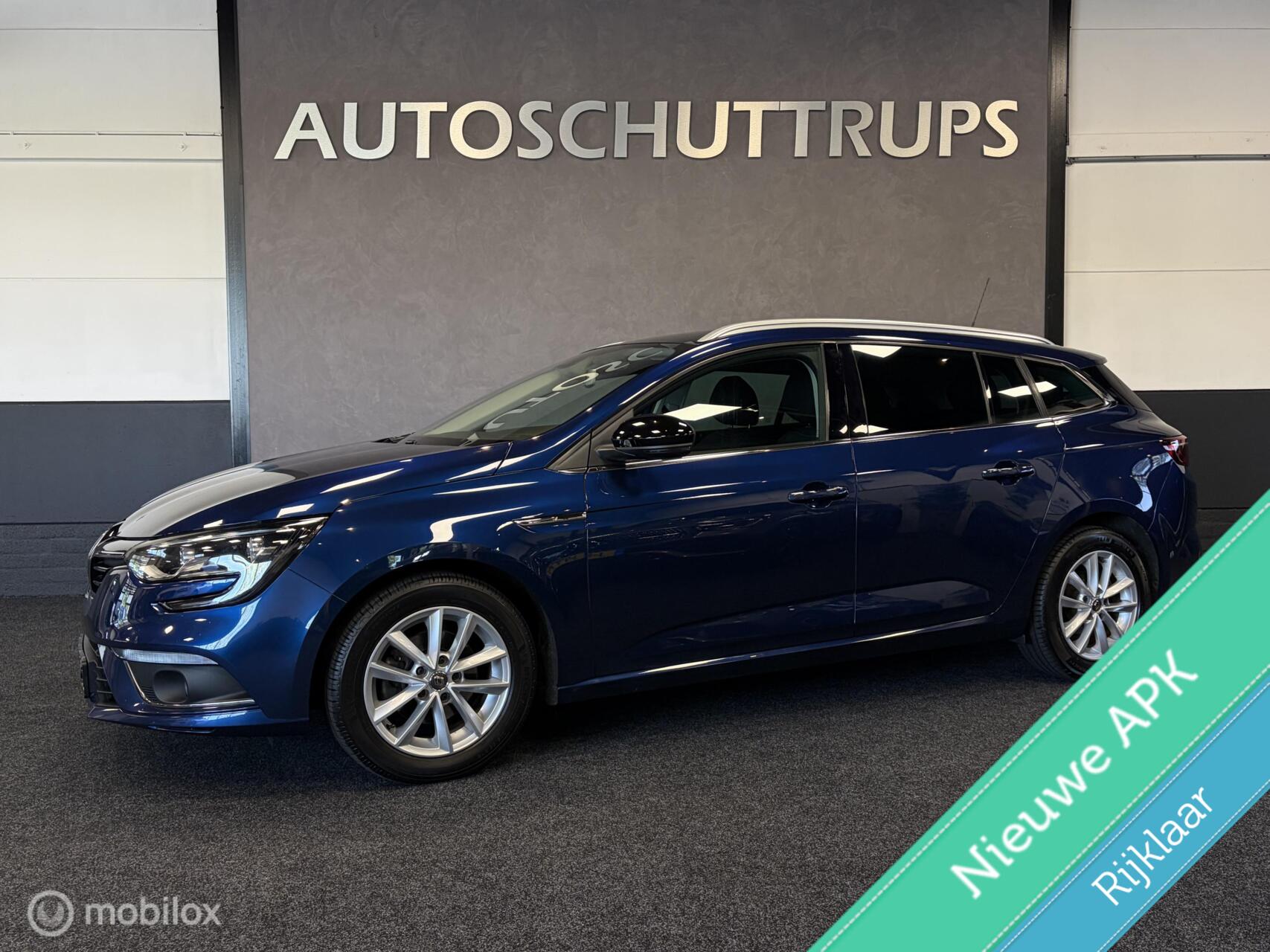 Renault Megane 1.2 TCe Limited CLIMA / CRUISE / NAVIGATIE / TREKHAAK / PDC 2018 - voorkant