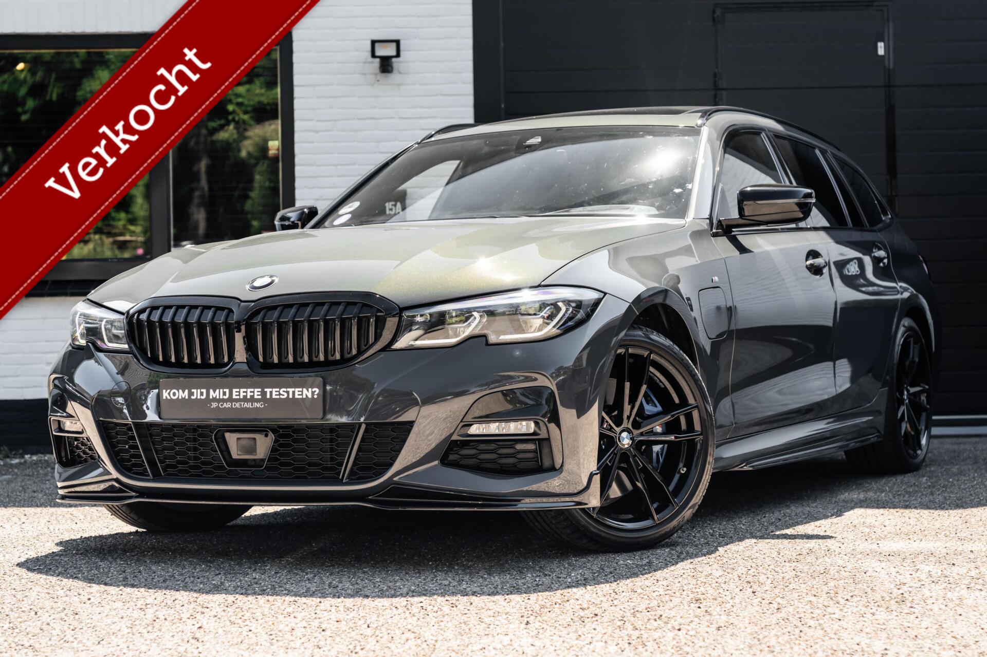 BMW 330e 330e M sport Dravit Grau Trek Pano Laser 2021 - voorkant