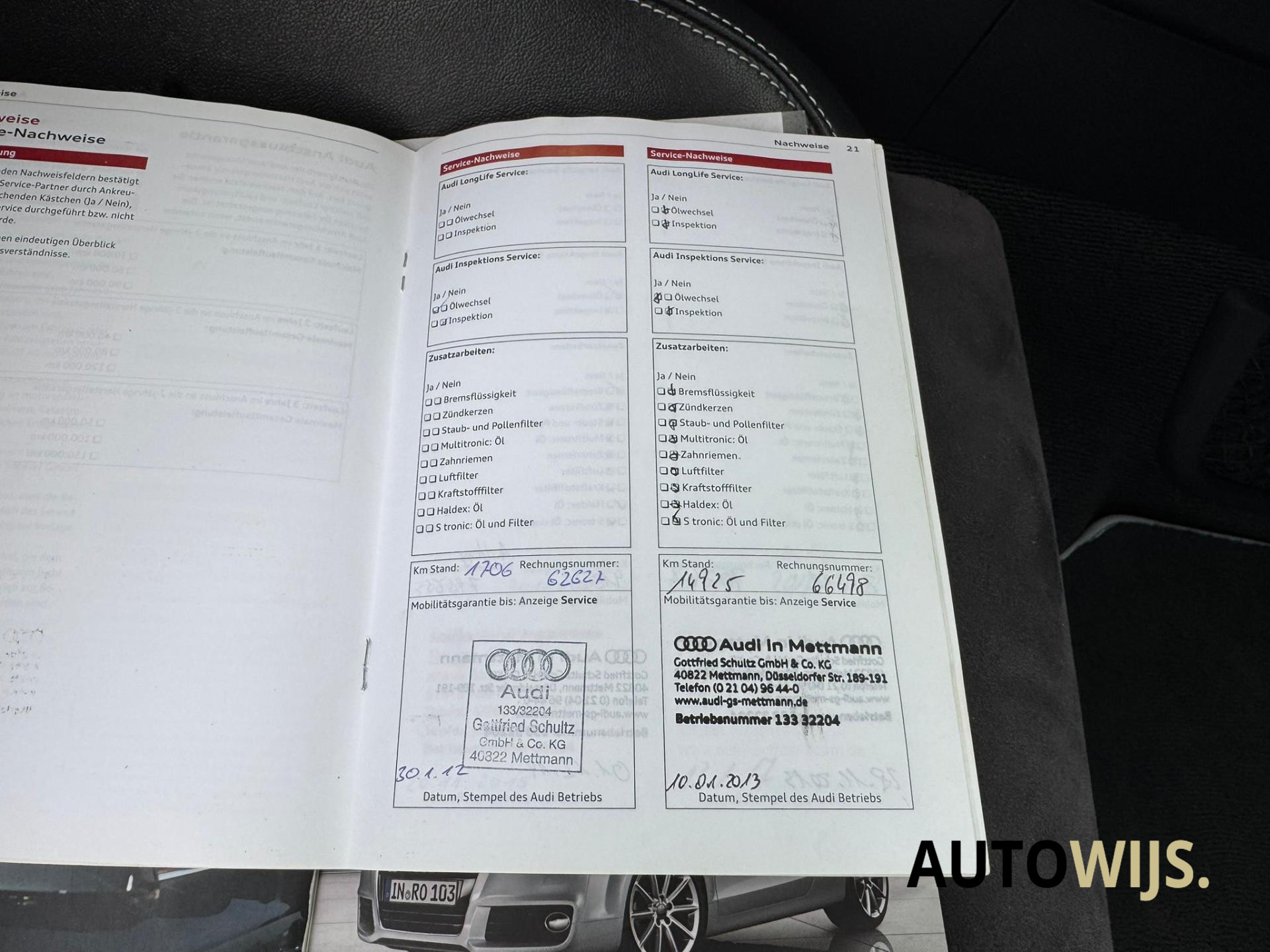 Foto van Audi TT