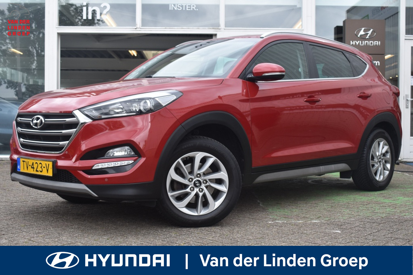 Hyundai Tucson 1.6 GDi Comfort Navi/Cam/Pdc/Winterp./Trekhaak "RIJKLAARPRIJS" 2018 - voorkant