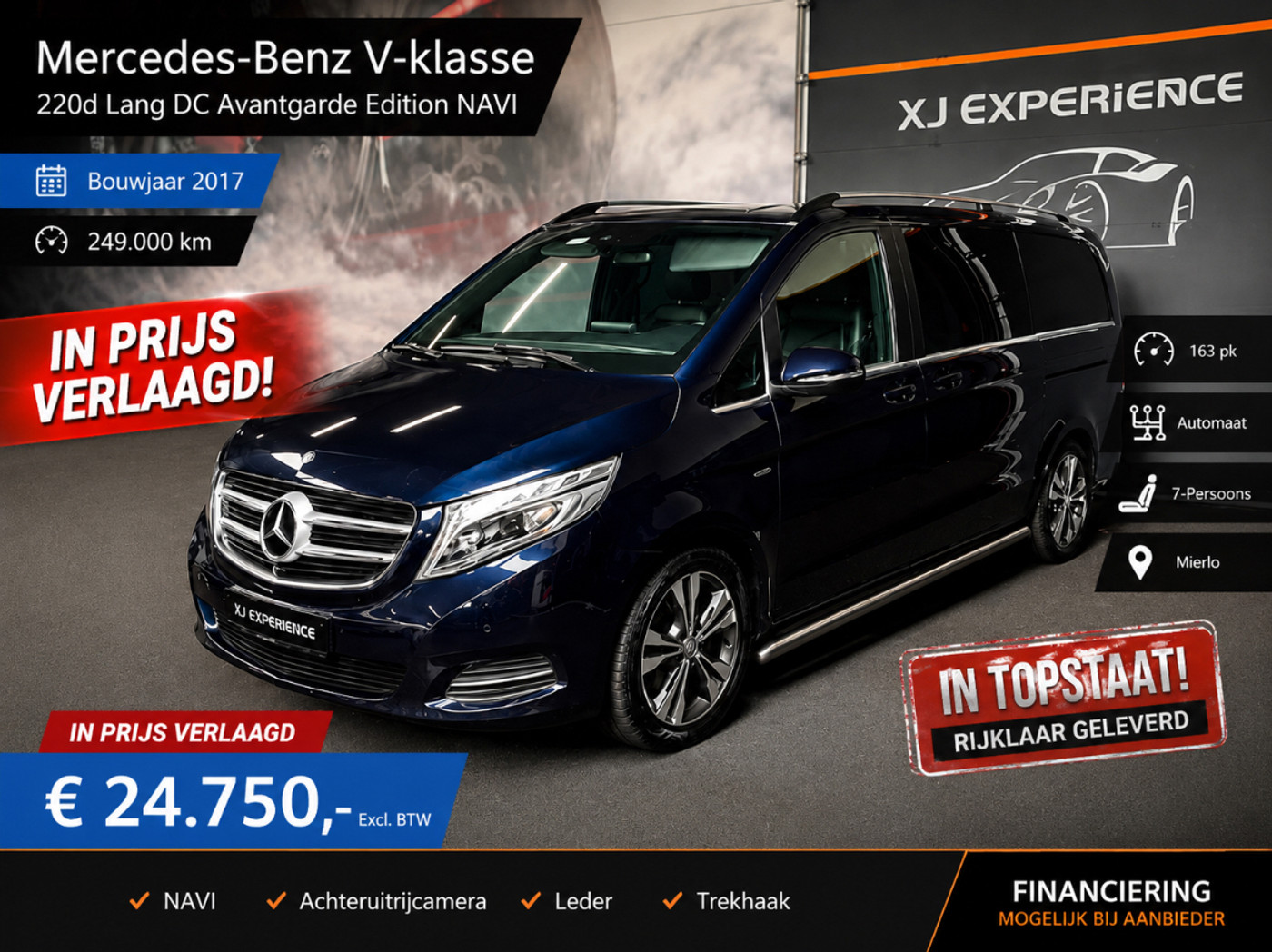 Foto van Mercedes-Benz V-klasse