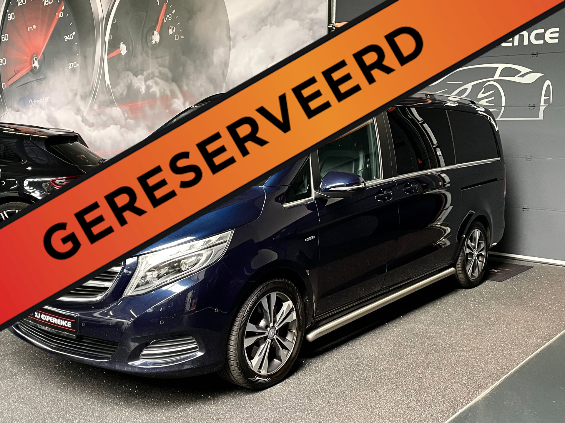 Mercedes-Benz V-klasse 220d Lang DC Avantgarde Edition NAVI LEER Burmester 5DEURS 360 NAP 2017 - voorkant
