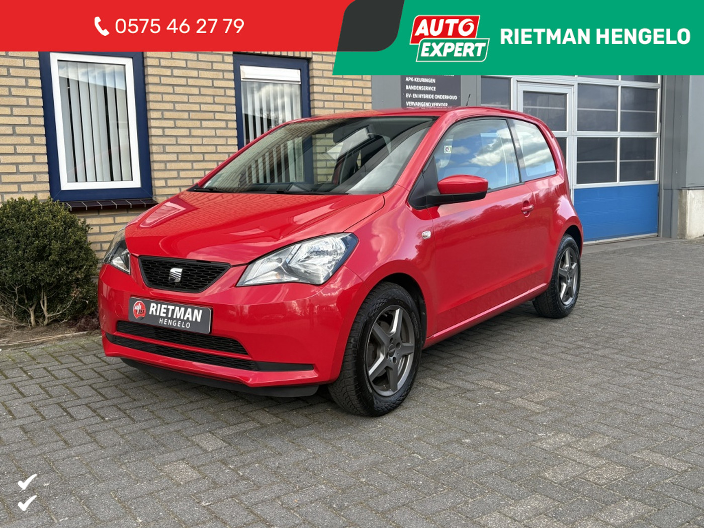 Seat Mii 1.0 Style STOELVERW-CRUISE-1E EIGENAAR 2012 - voorkant