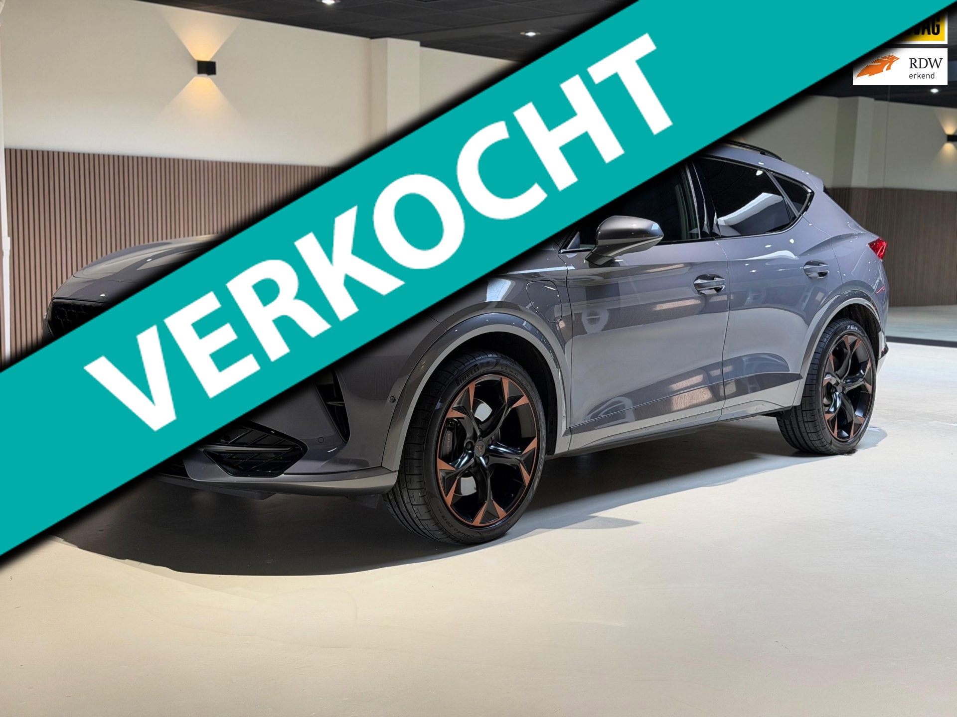 Cupra Formentor VZ E-hybrid 1.4 e-Hybrid VZ Performance|Pano|360|Matrix|Memory| 2022 - voorkant