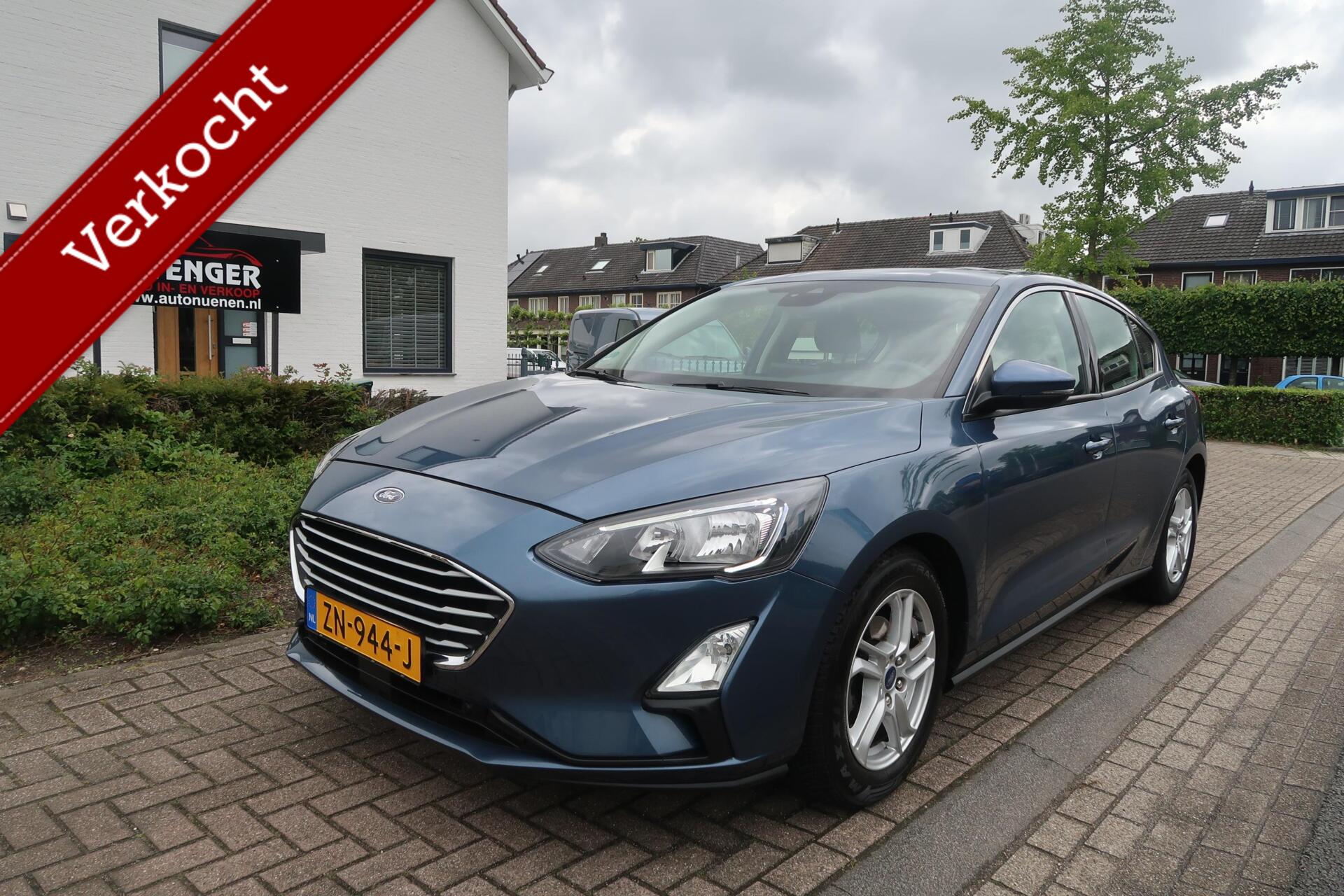 Ford Focus 1.0 EcoBoost NAVIGATIE|STUURVERWARMING|CARPLAY|PDC|LED|GOED ONDERHOUDEN 2019 - voorkant