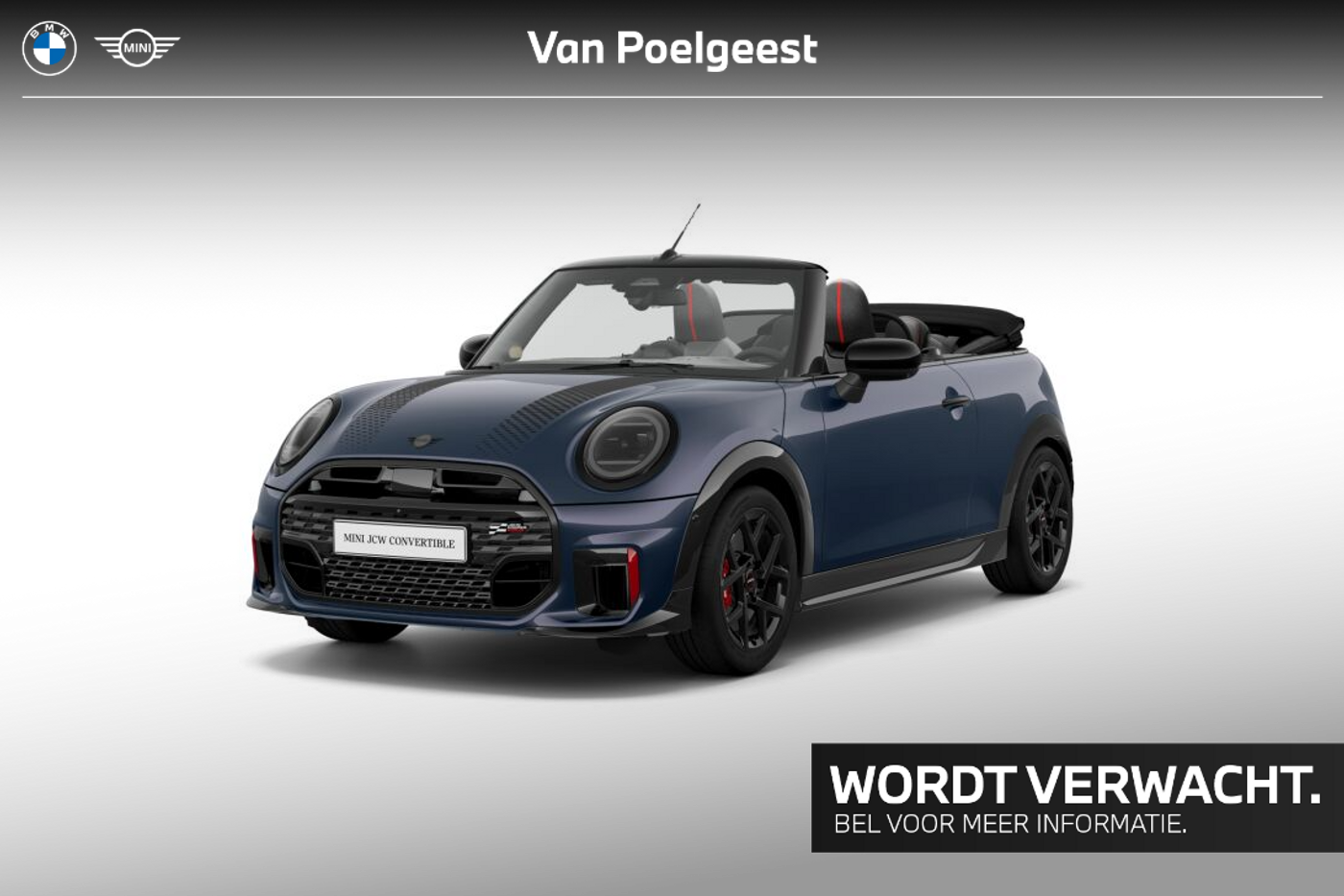 Mini Mini Cabrio 2.0 JCW John Cooper Works XL 2025 - voorkant