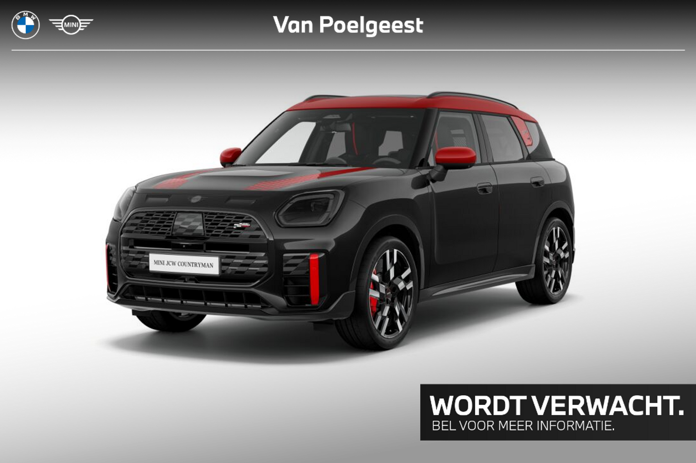 Mini Countryman 2.0 JCW ALL4 John Cooper Works XL 2025 - voorkant