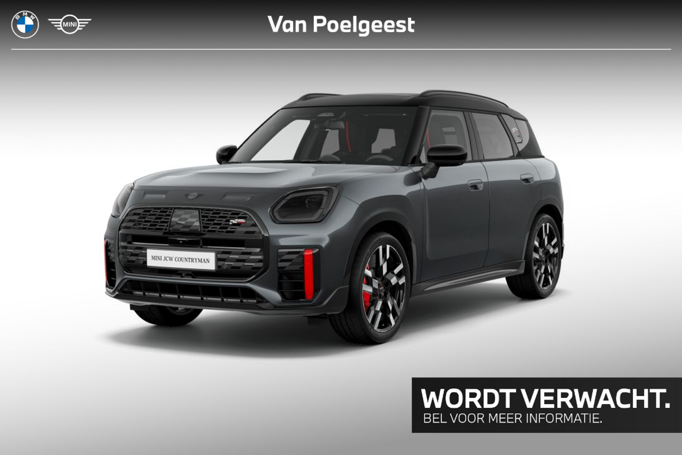 Mini JCW Countryman All4 2.0 JCW ALL4 John Cooper Works XL 2025 - voorkant
