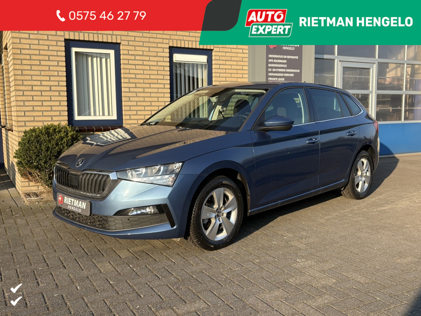 Skoda Scala 1.0 TSI Sport Bns CARPLAY-ALL SEASON-PARK SENSOR 2021 - voorkant