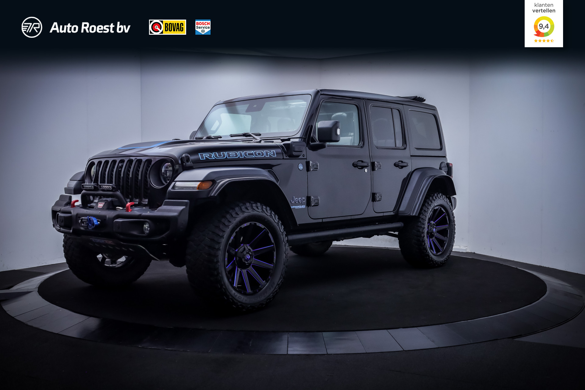 Jeep Wrangler Unlimited 4xe380 RUBICON 2021 - voorkant