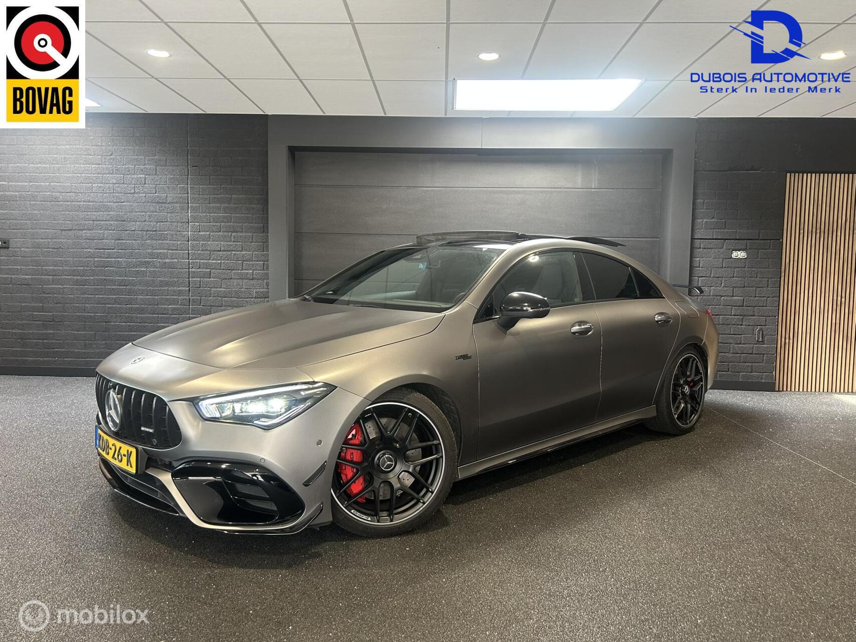 Mercedes-Benz AMG Cla 45 S AMG 45 S 4MATIC+|AERO|BURMESTER|MEMORY 2022 - voorkant